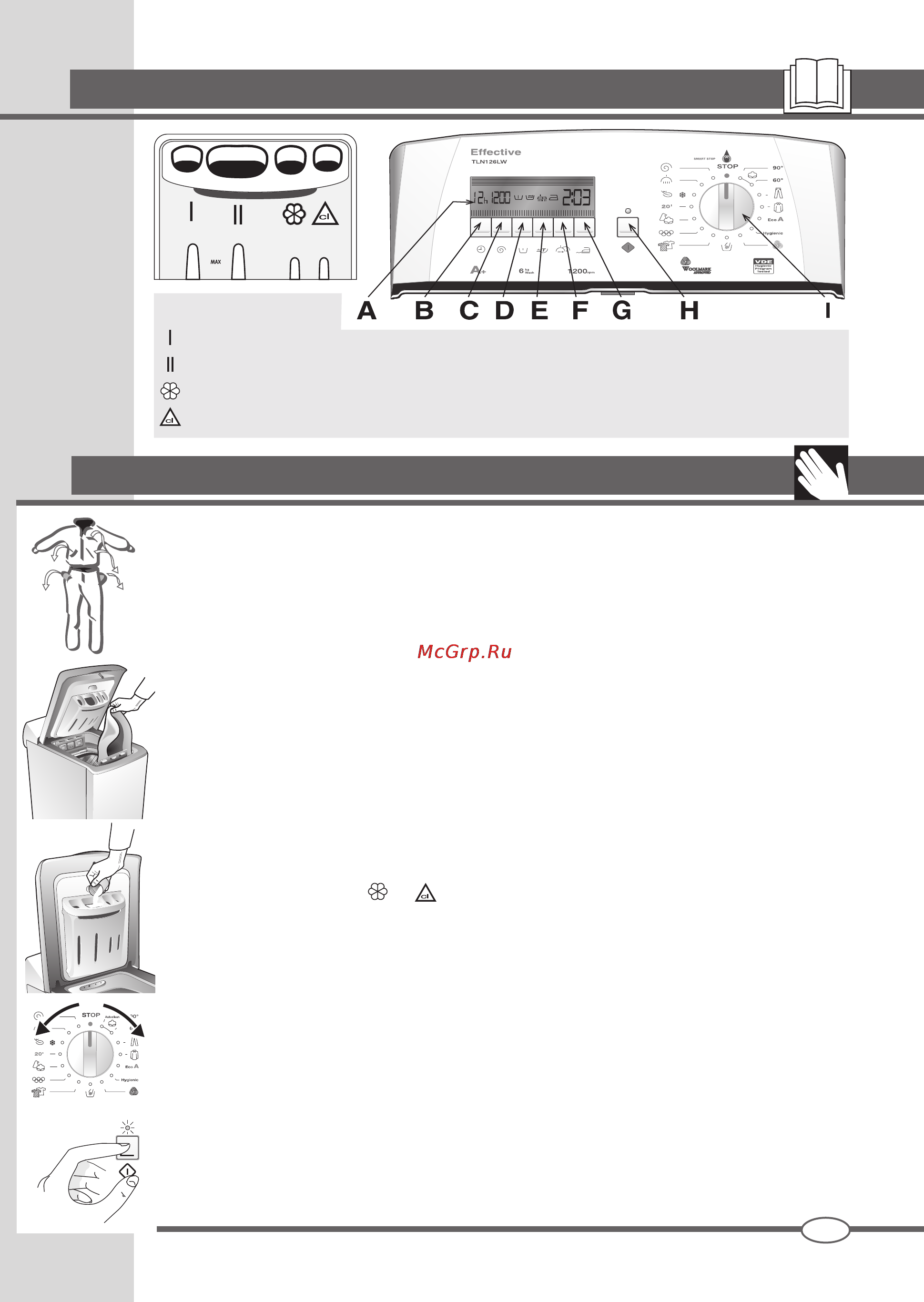 Ardo TLN126L [15/44] Laver correctement