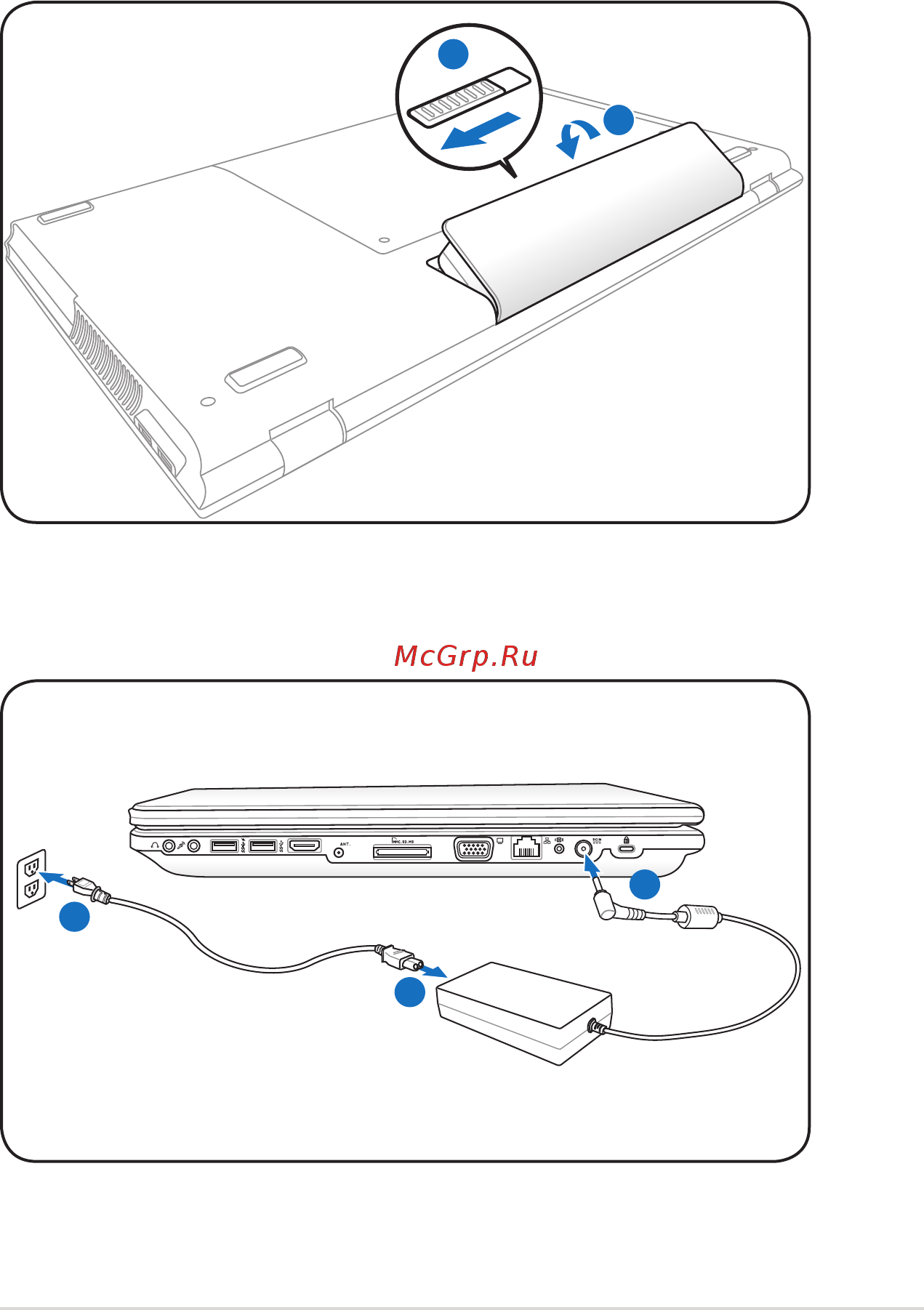 Asus N75Sf  i5-2410M [11/118] Это только краткие инструкции по началу работы с ноутбуком