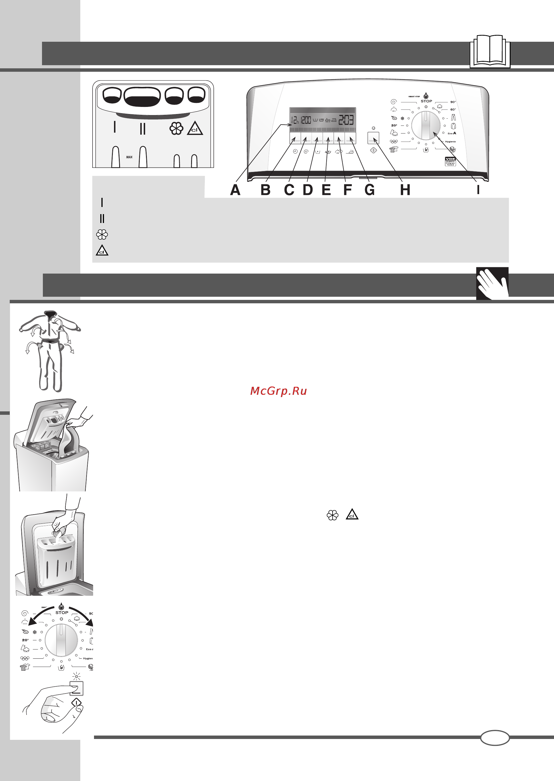 Ardo TLN 105 LW [23/44] Instrukcje prania