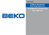 Beko WMD 23580 R Инструкция по эксплуатации