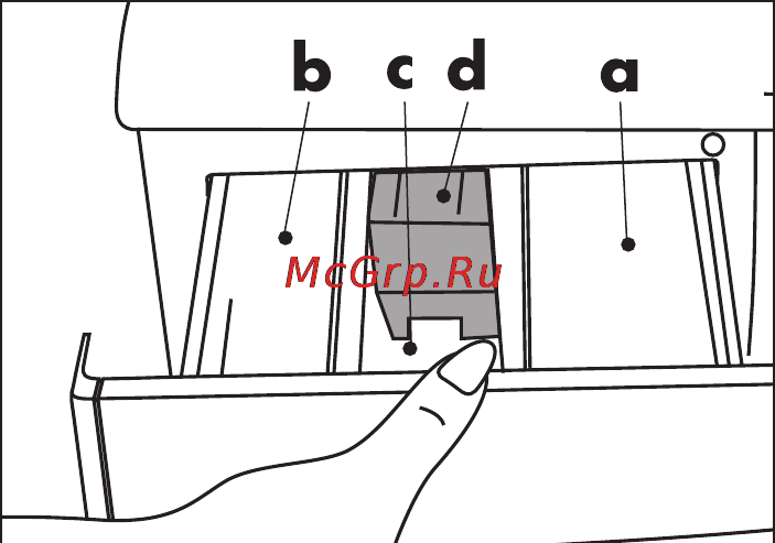 Beko WMD 23580 R [10/25] Выбор моющего средства и смягчителя