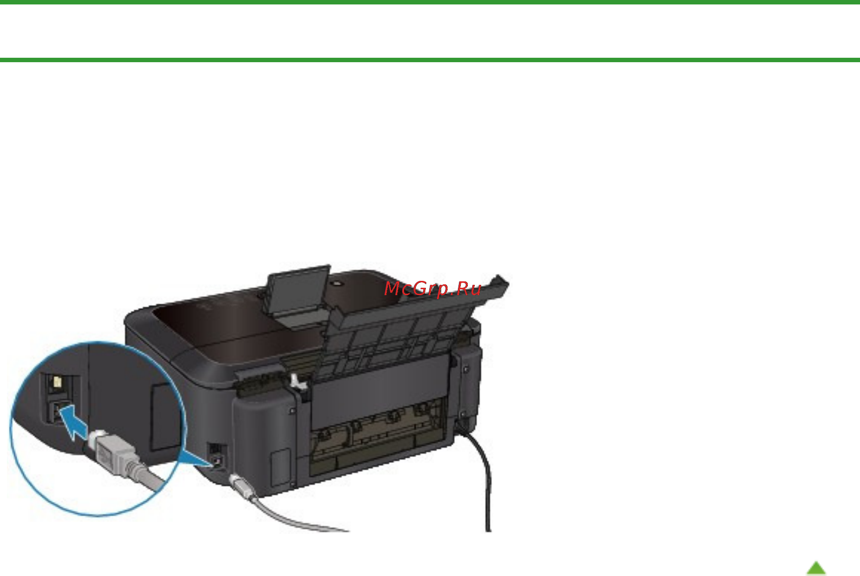 Canon Pixma MG6240 [1063/1105] Подключение устройства к компьютеру с помощью usb