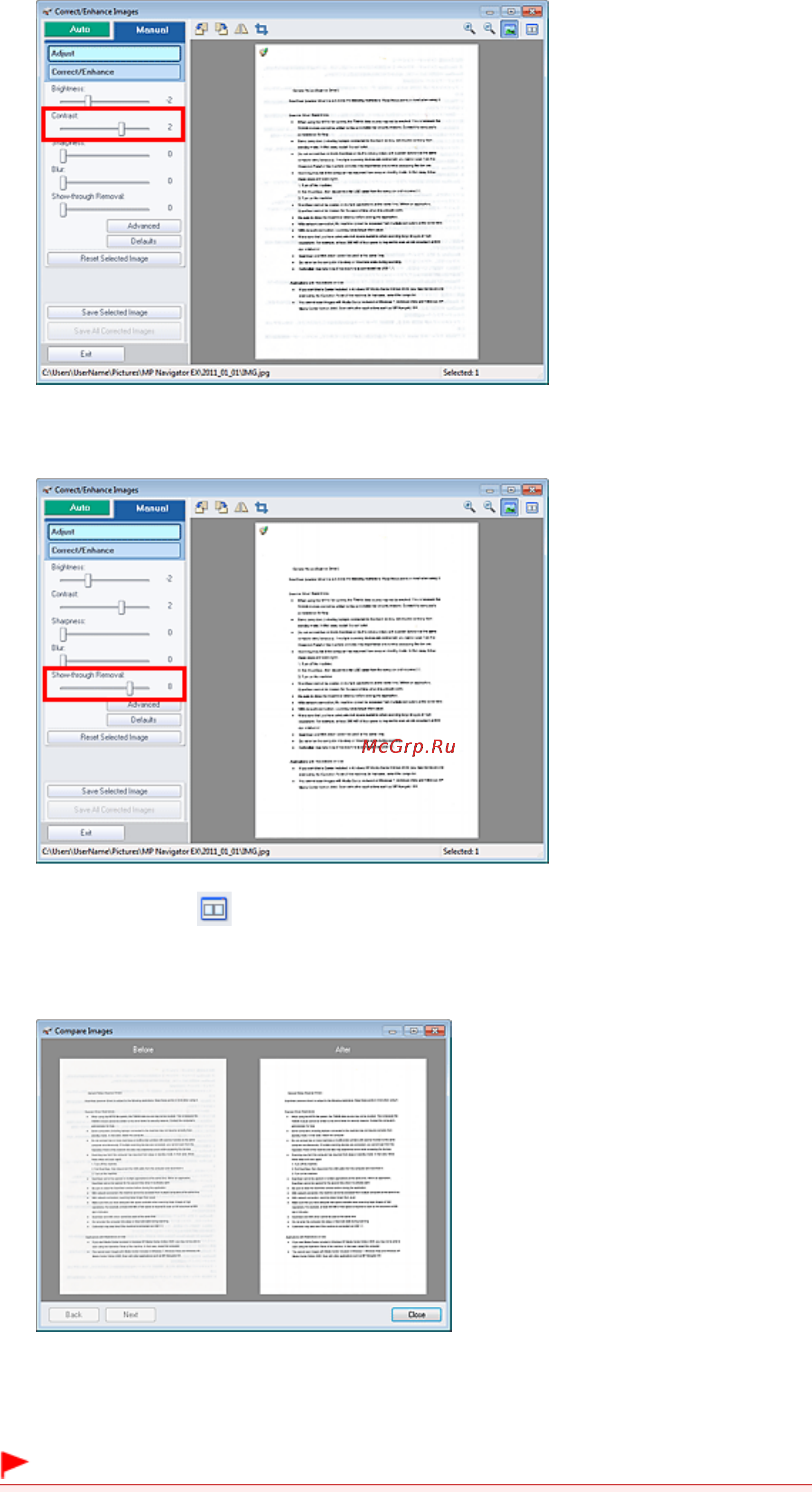 Canon Pixma MG6240 [745/1105] Page 745 of 1105 pages текст в сканируемых с помощью программы mp navigator ex те