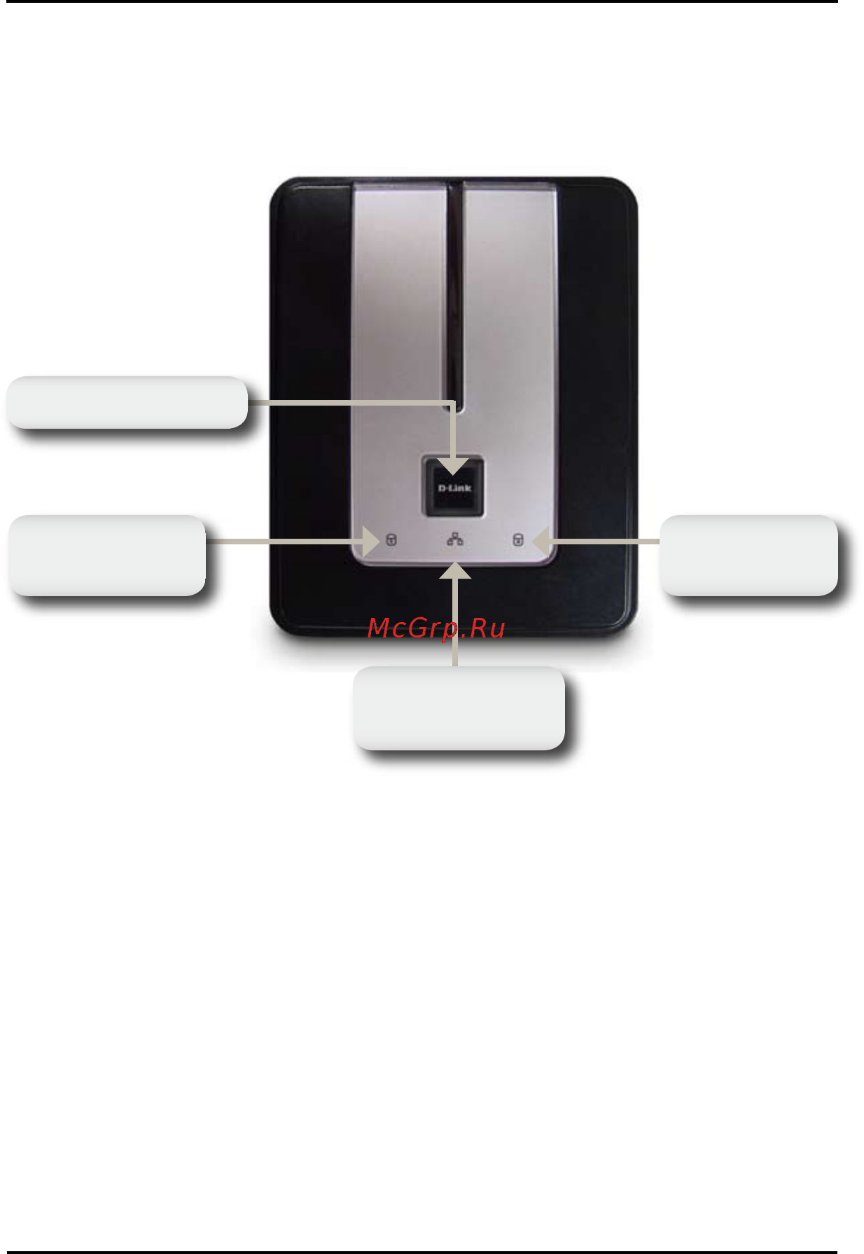 D-Link DNS-323E [3/12] Вид спереди