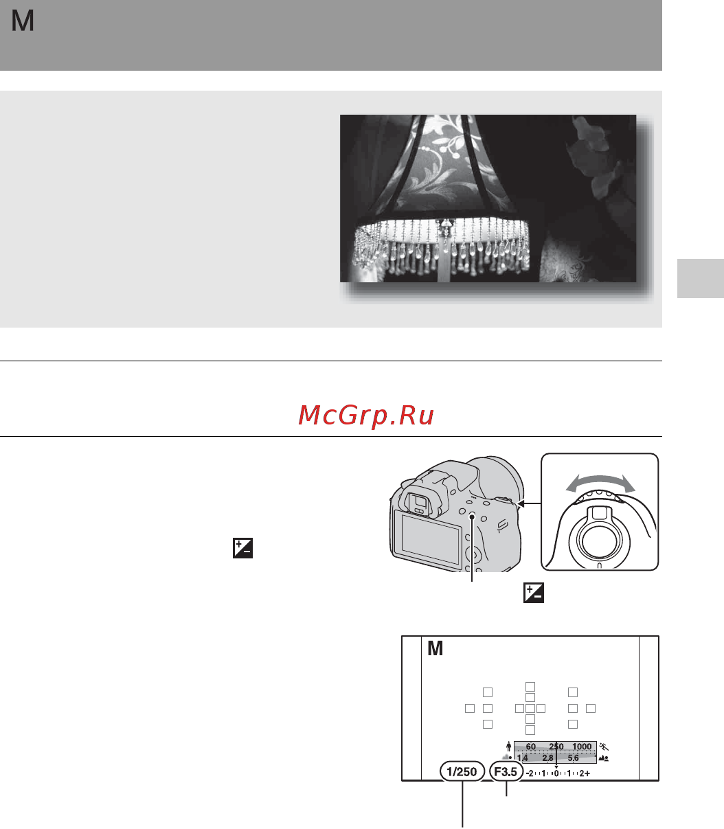Sony SLT-A35K Black+сумка [89/226] Съемка с ручной регулировкой экспозиции ручная экспозиция