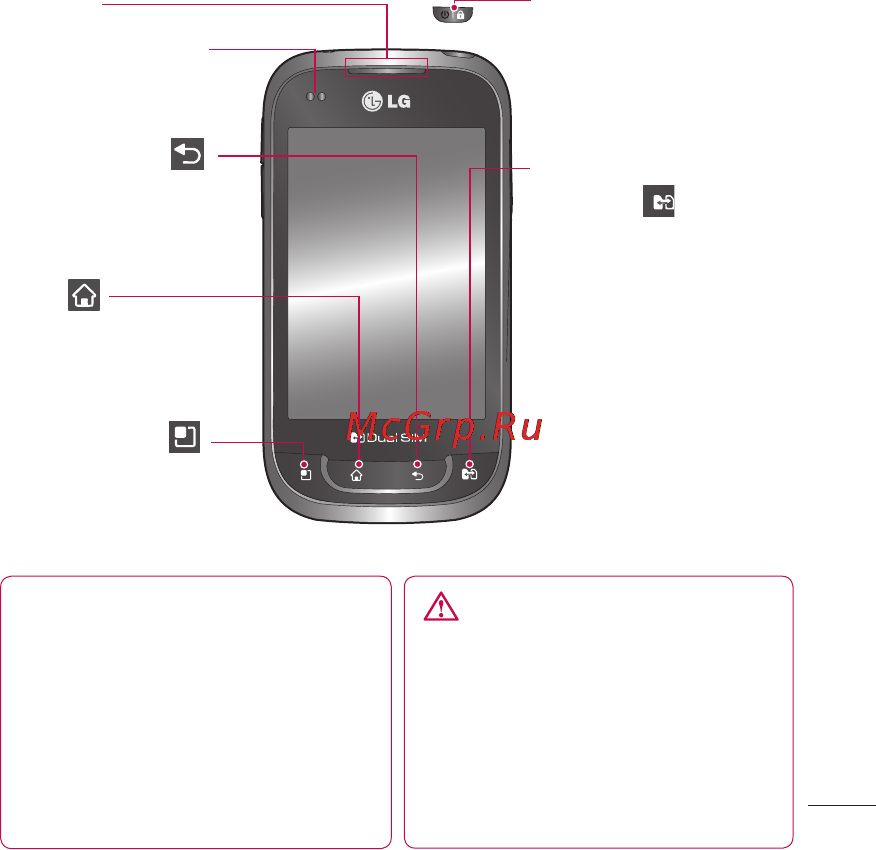 LG P698 Black [29/111] Знакомство с телефоном