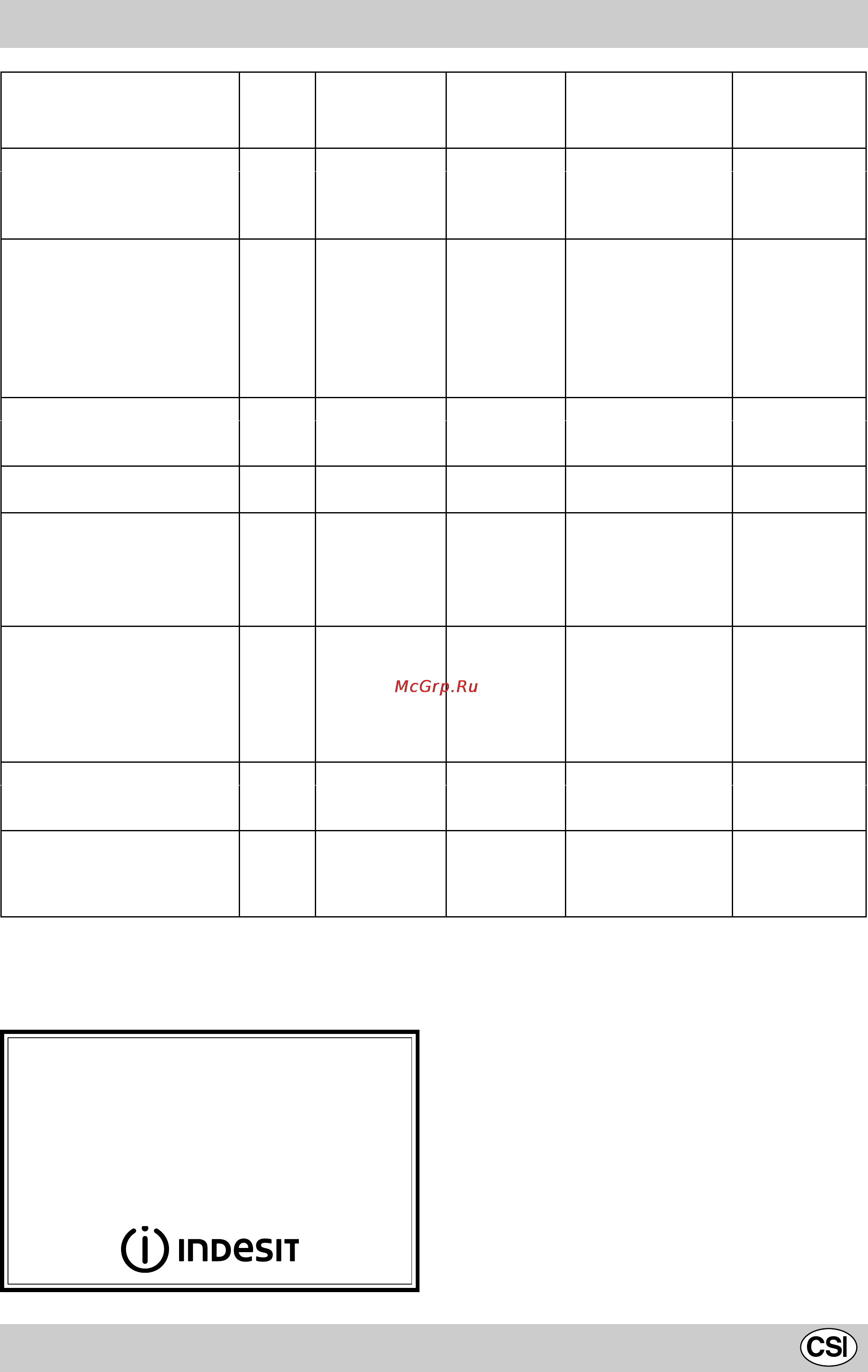 Indesit K343 GS/R [35/60] Лет