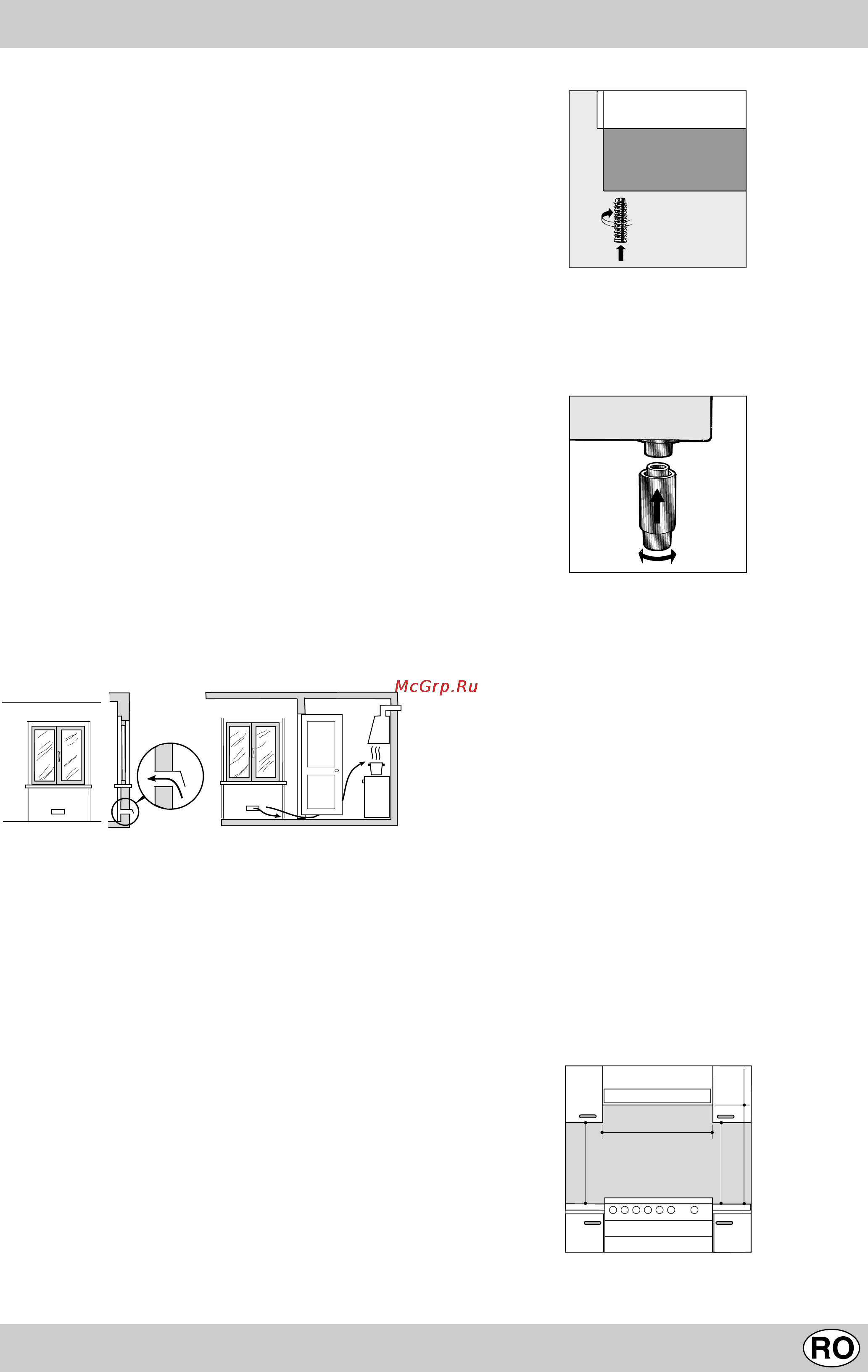 Indesit K343 GS/R [37/60] Instalare