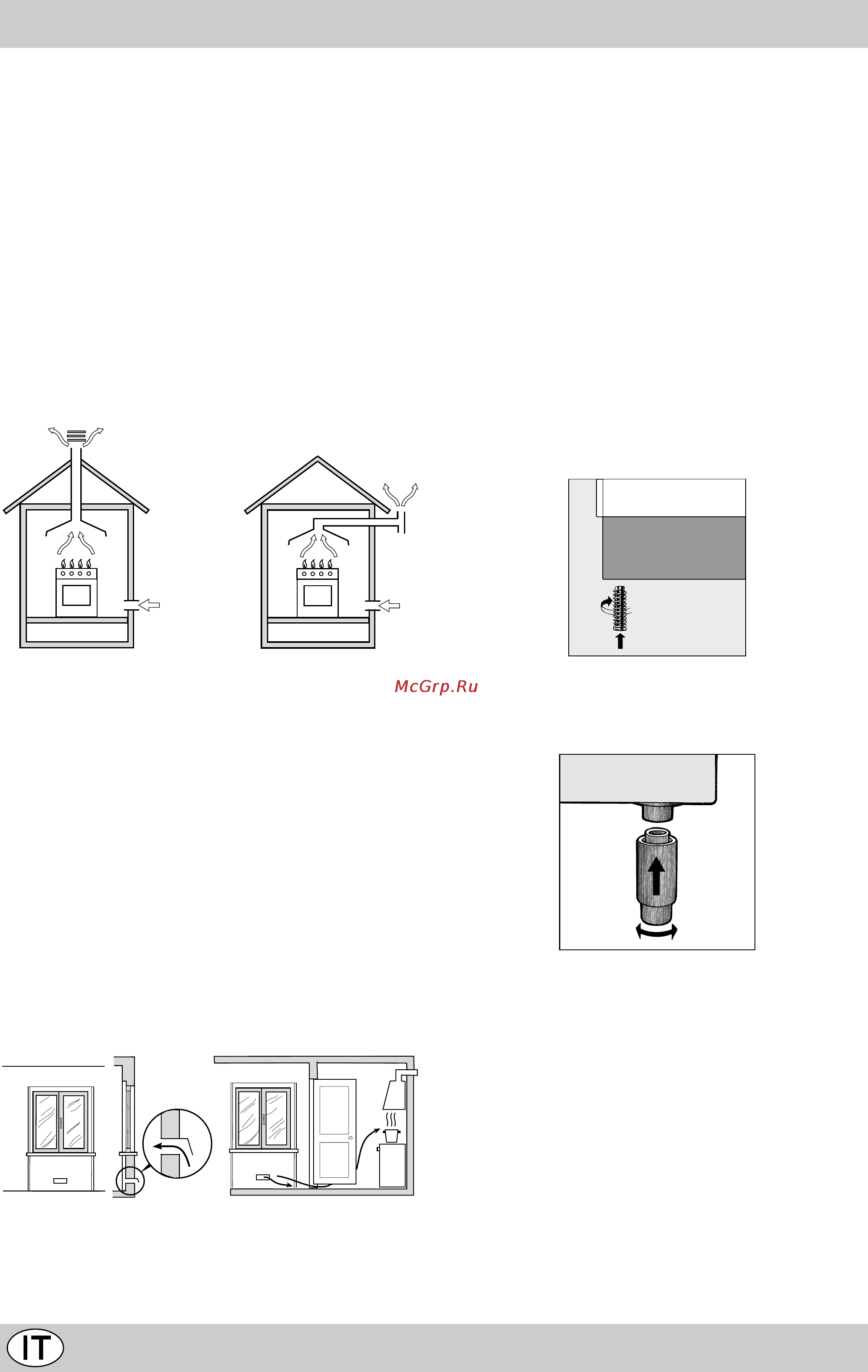 Indesit K342 G/R [4/60] Istruzioni per l installazione