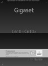 Gigaset C610A Инструкция по эксплуатации