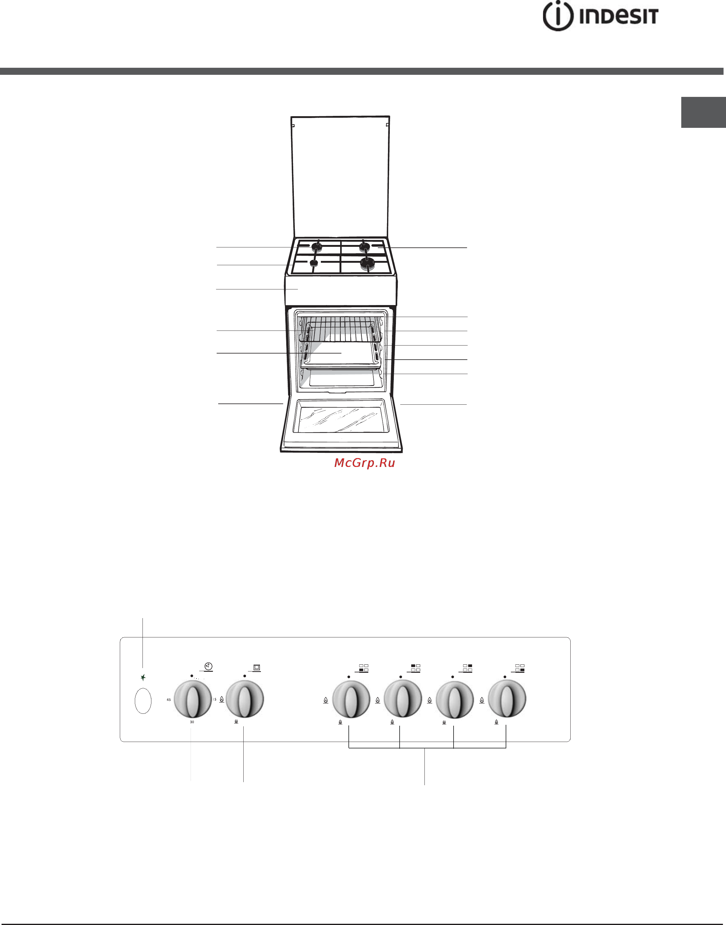 Indesit K1 G 207 S /RU [7/28] Описаниеизделия
