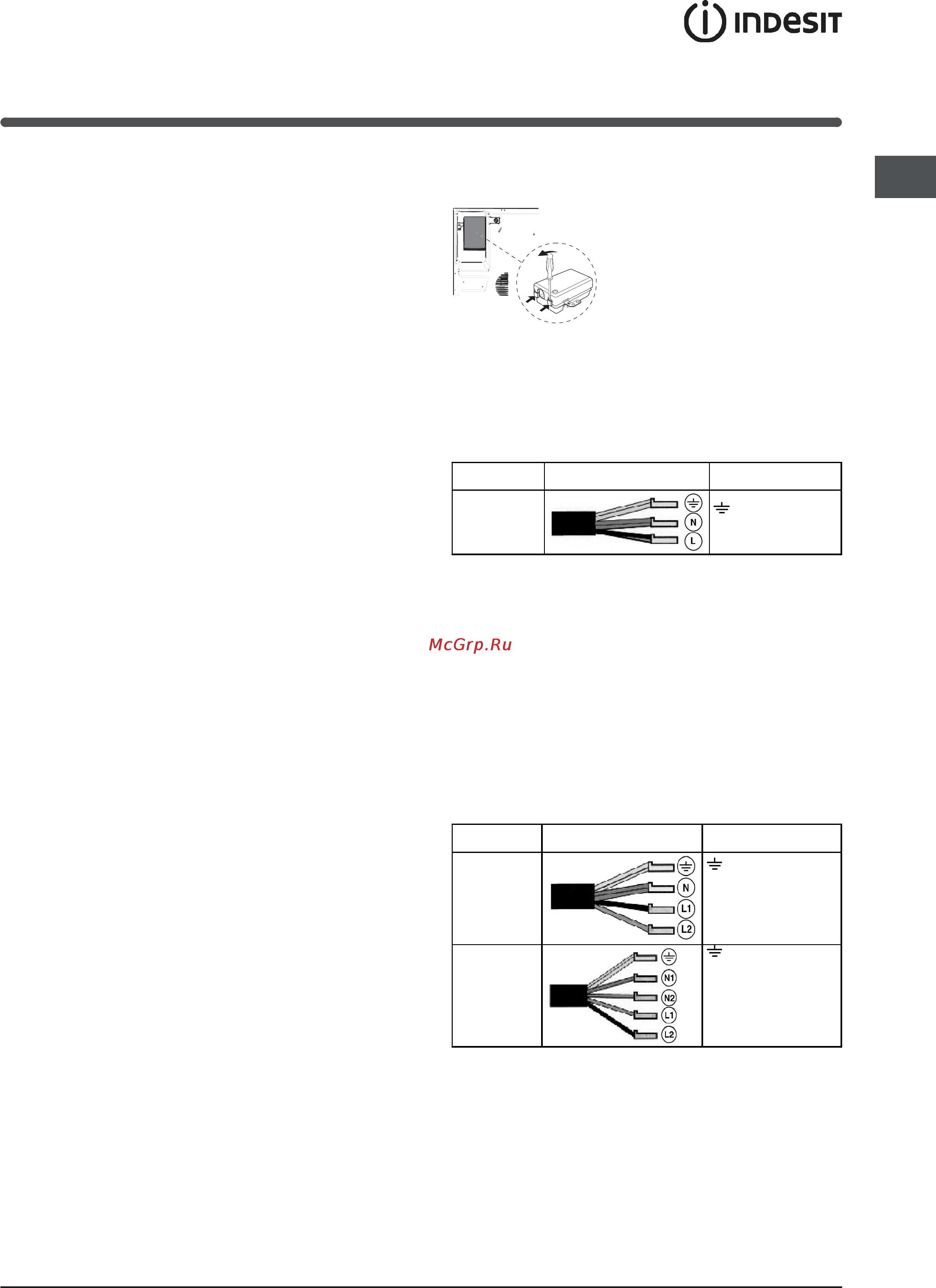 Indesit VRA 641DB [3/48] Mdesit
