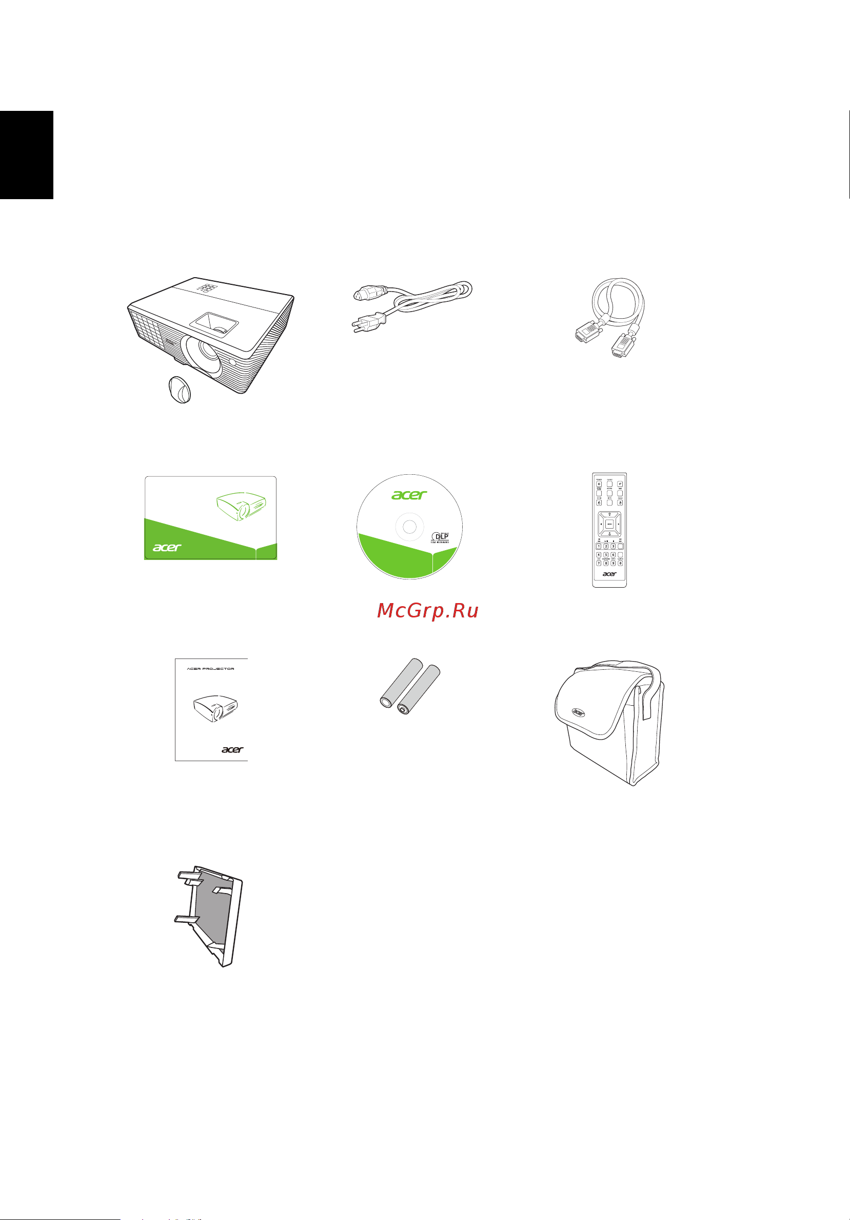Acer X1111 [12/63] Русский