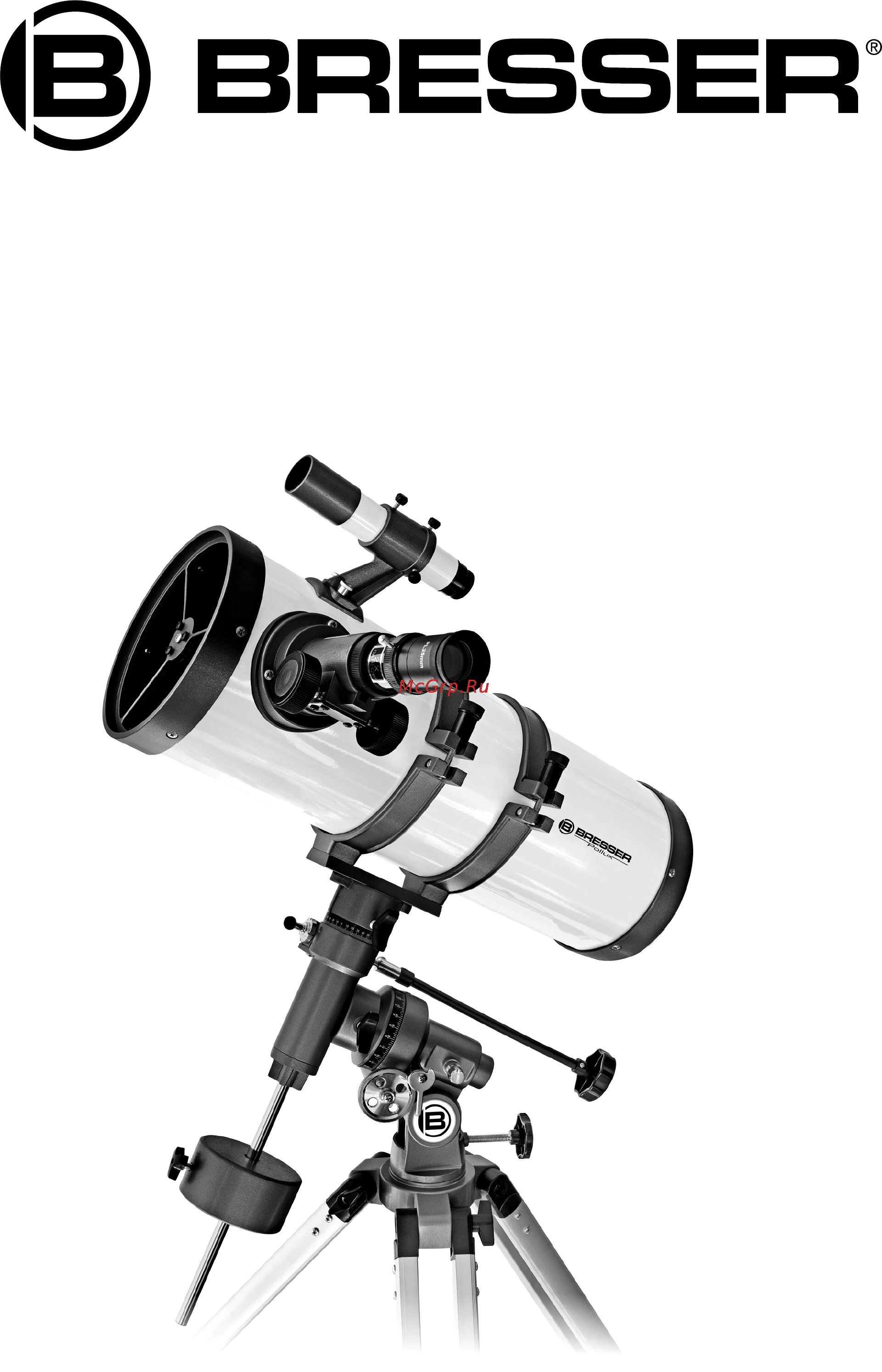Bresser Pollux 150/1400 EQ2 Инструкция по эксплуатации онлайн
