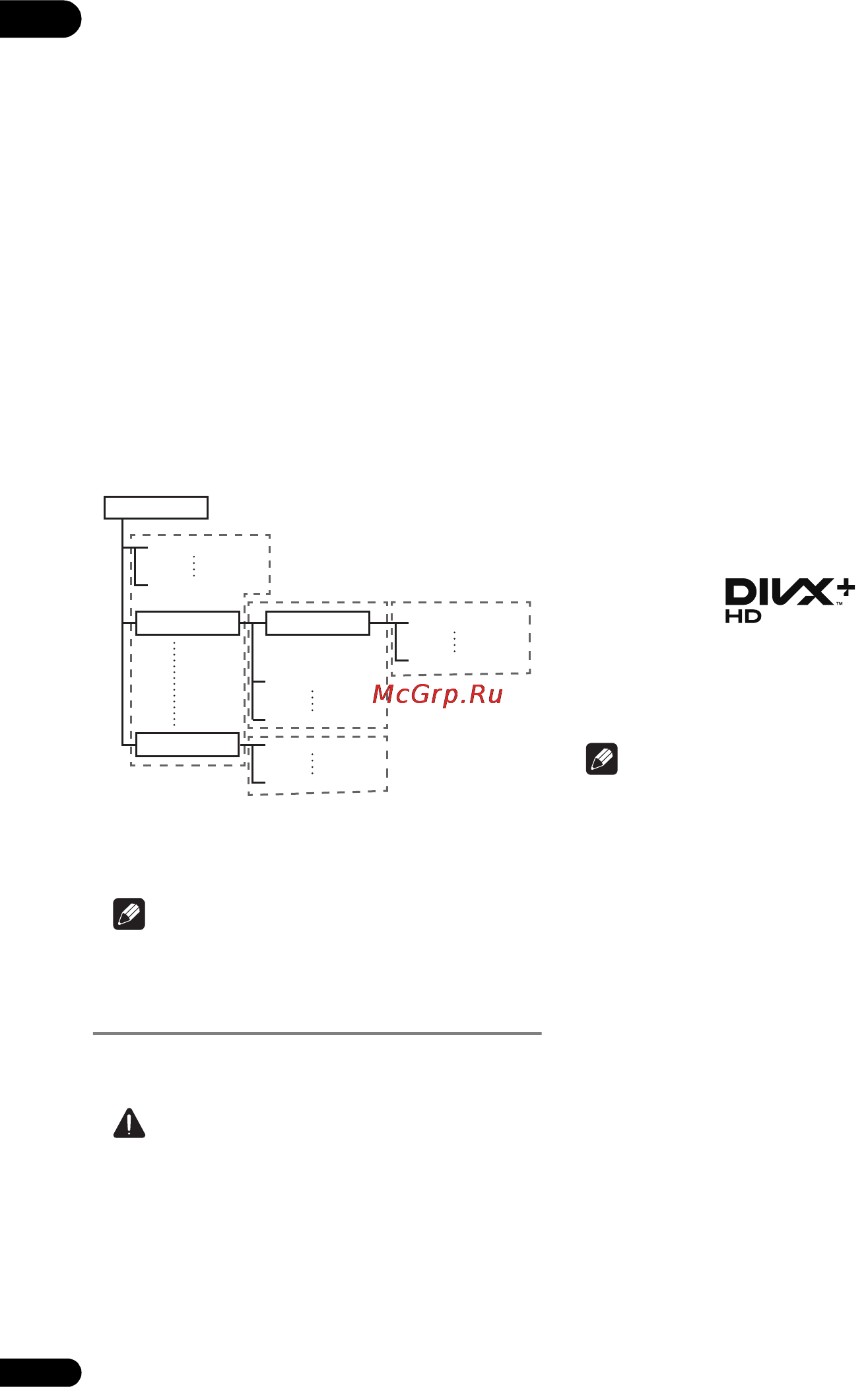 Pioneer BDP-LX55 [10/64] Воспроизводимые файлы