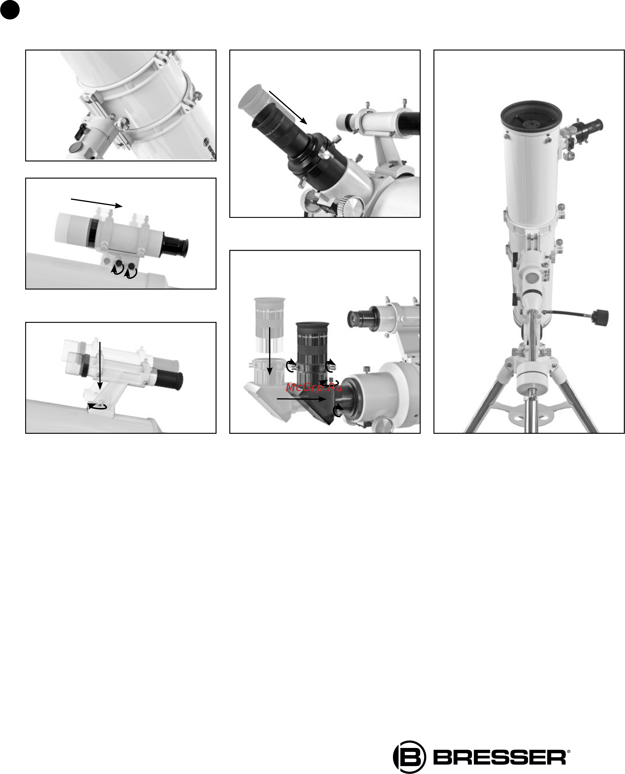 Bresser Messier NT-130/1000 (EXOS-1) [12/12] Achromatic refractor
