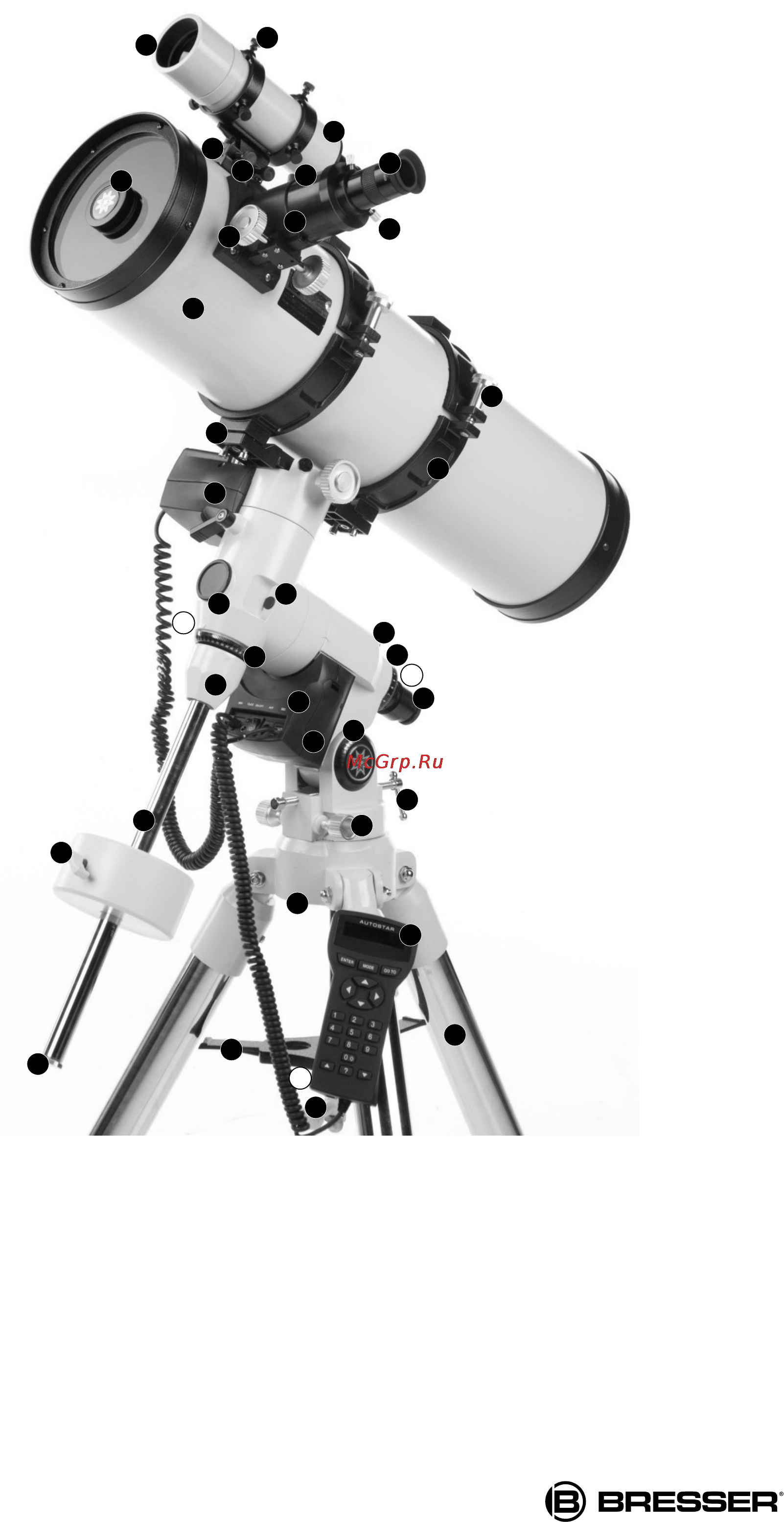 Bresser Messier AR-152L/1200 (EXOS-2 GoTo) [3/47] Www bresser russia ru