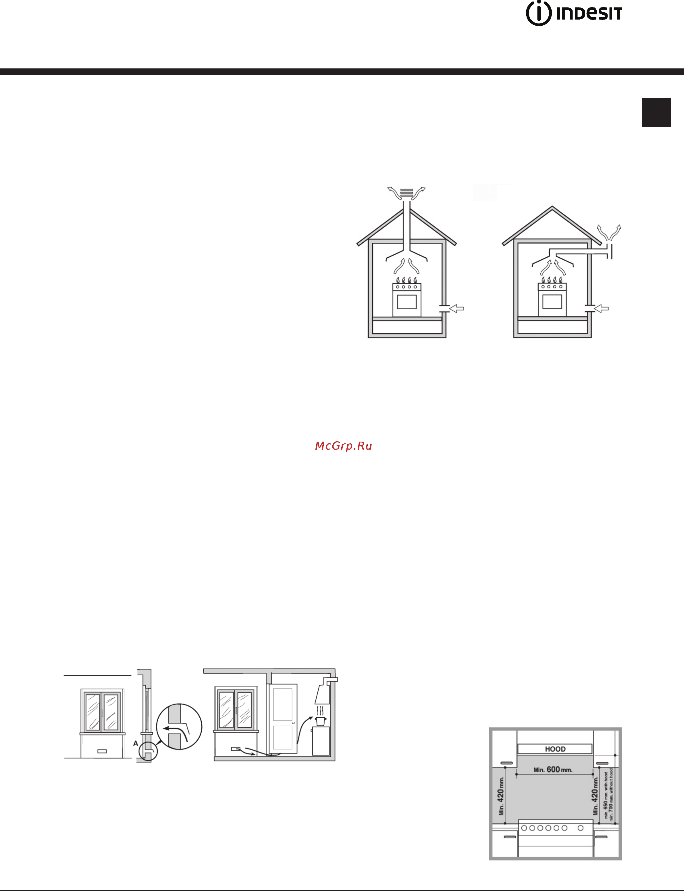 Indesit MVK5 G1 RF [14/24] Установка