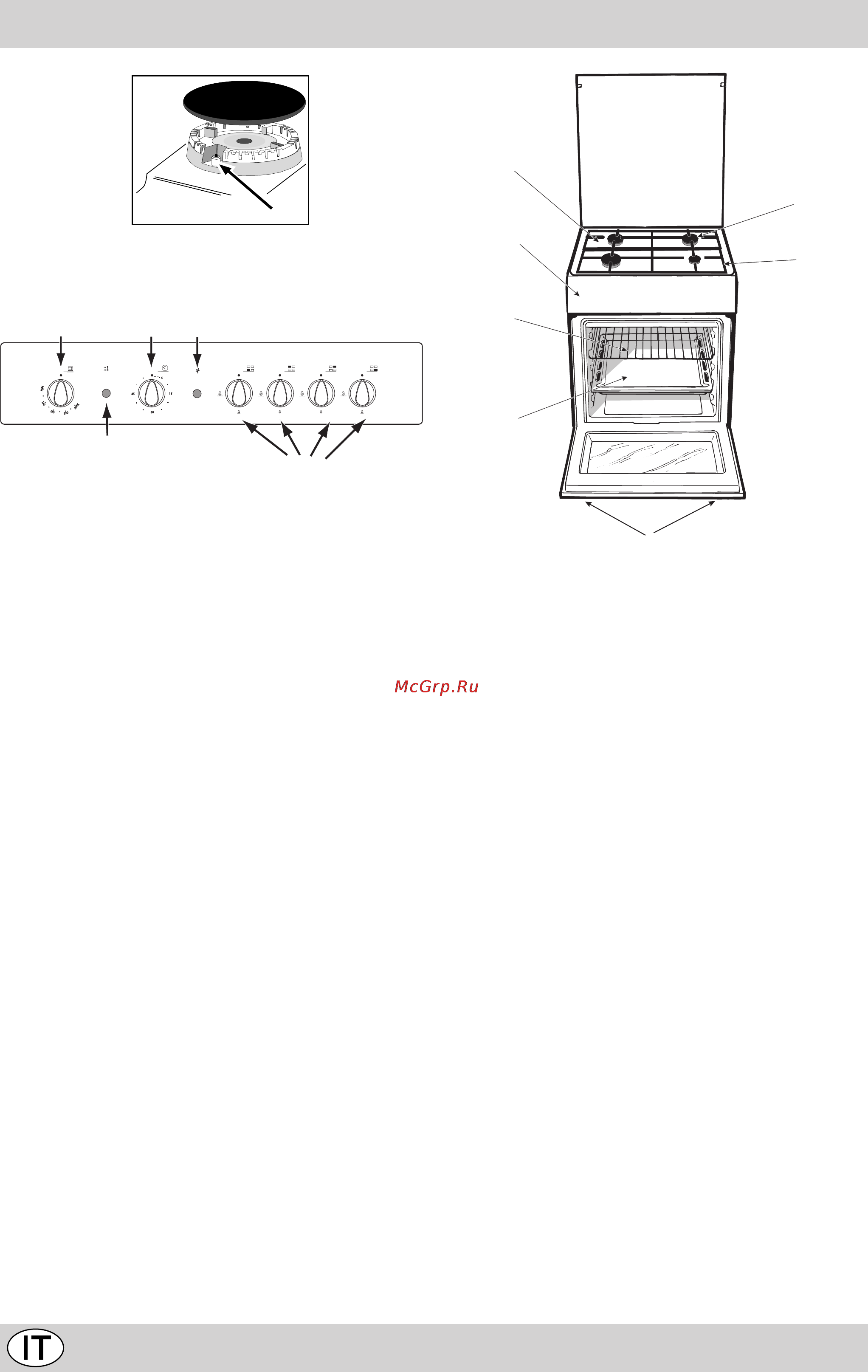 Indesit K6G21/P [8/56] La cucina con forno gas