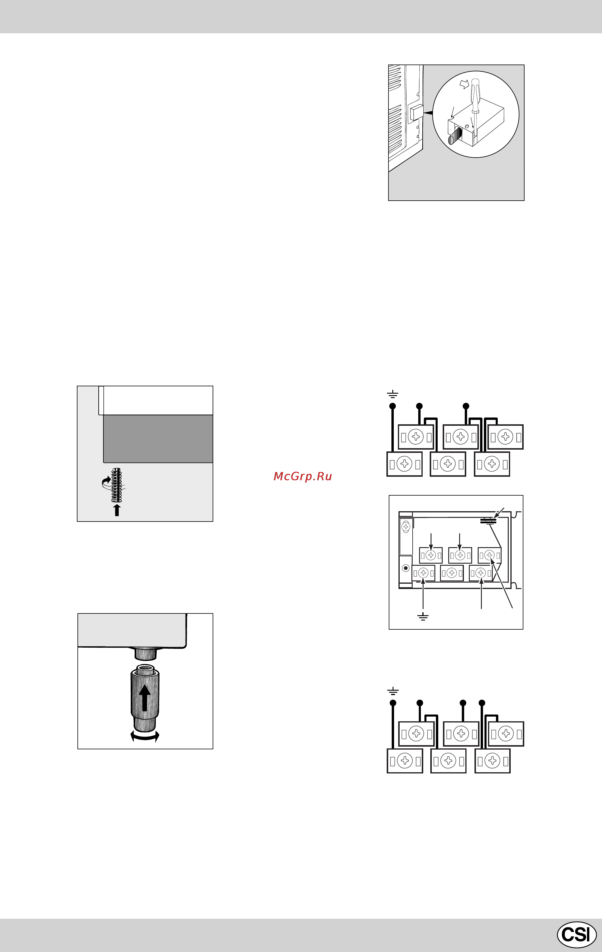 Indesit K6C10/R [3/12] Установка