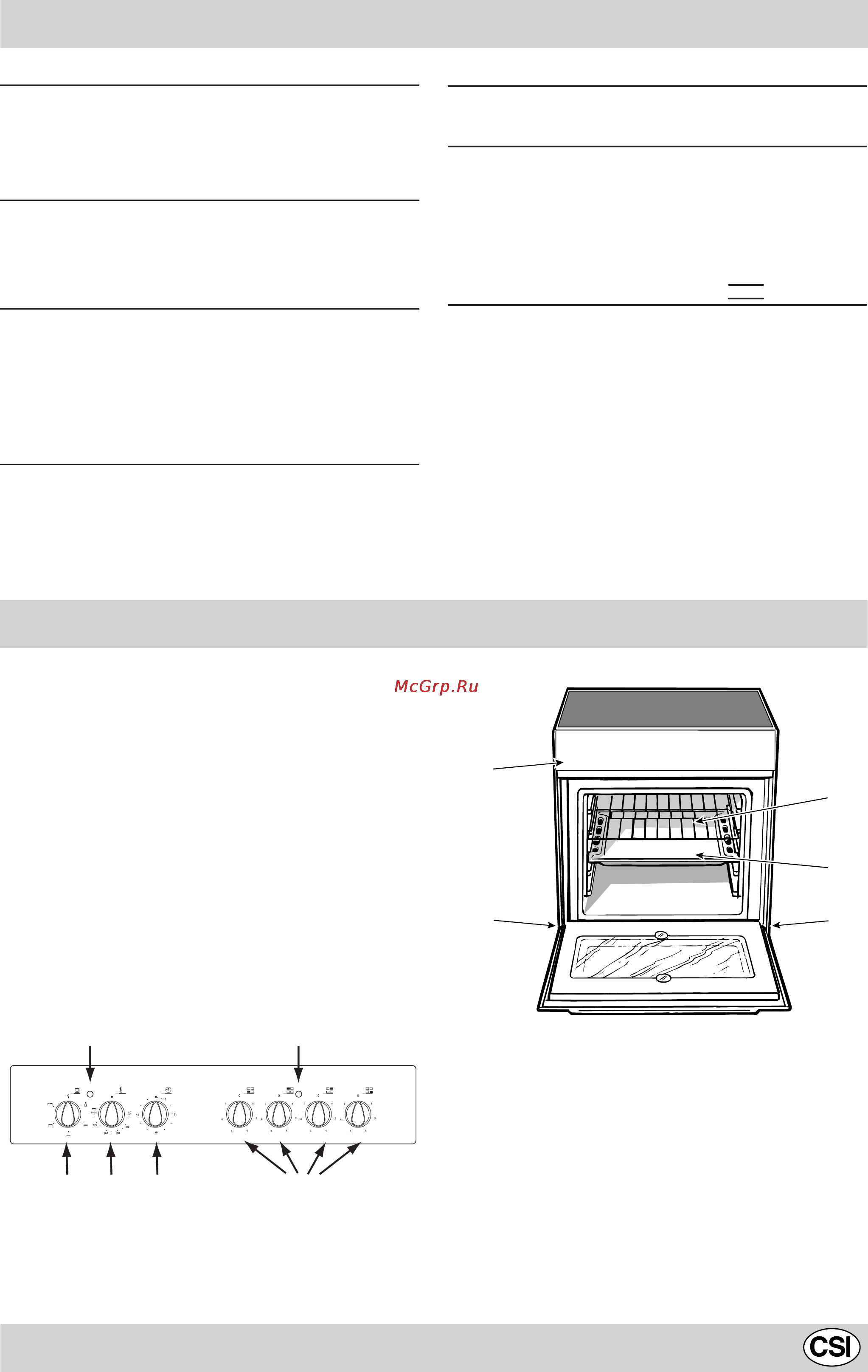 Indesit K6C10/R [5/12] Кухонная плита с электрическим духовым шкафом