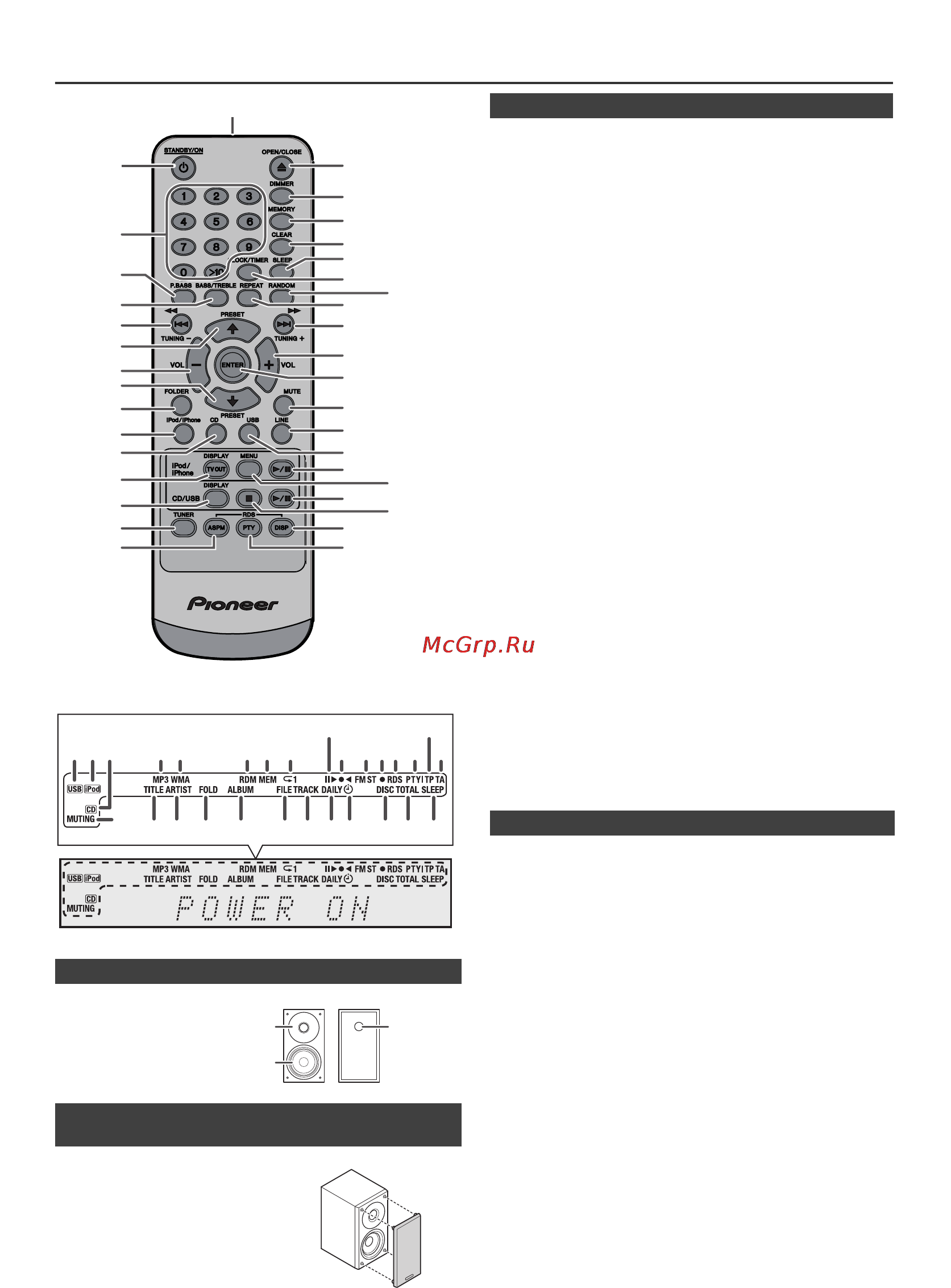 Pioneer X-HM10-K [110/184] 5 25 x hm10_20_it fm