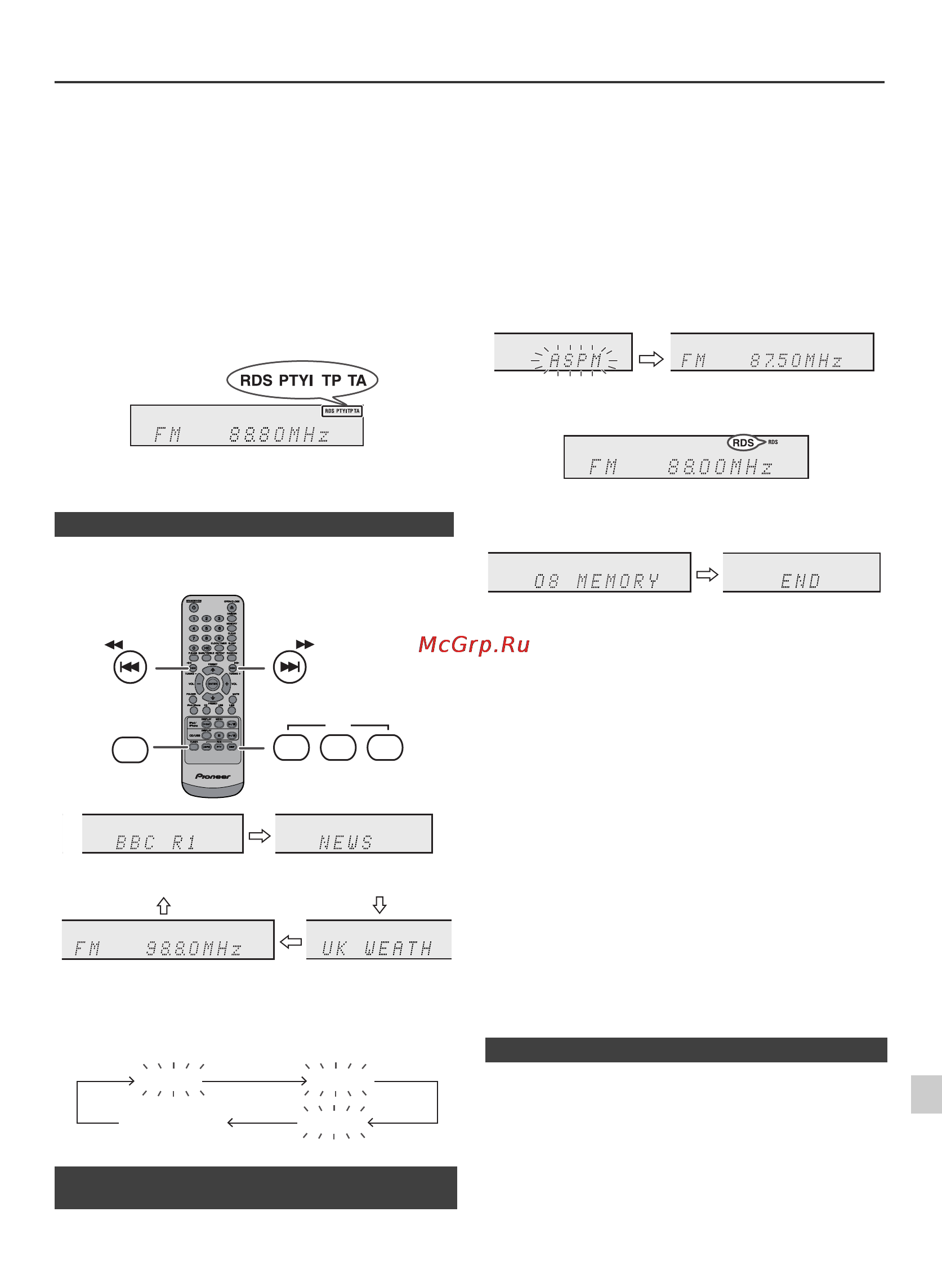 Pioneer X-HM10-K [123/184] 8 7 6 5 4 3 2 1