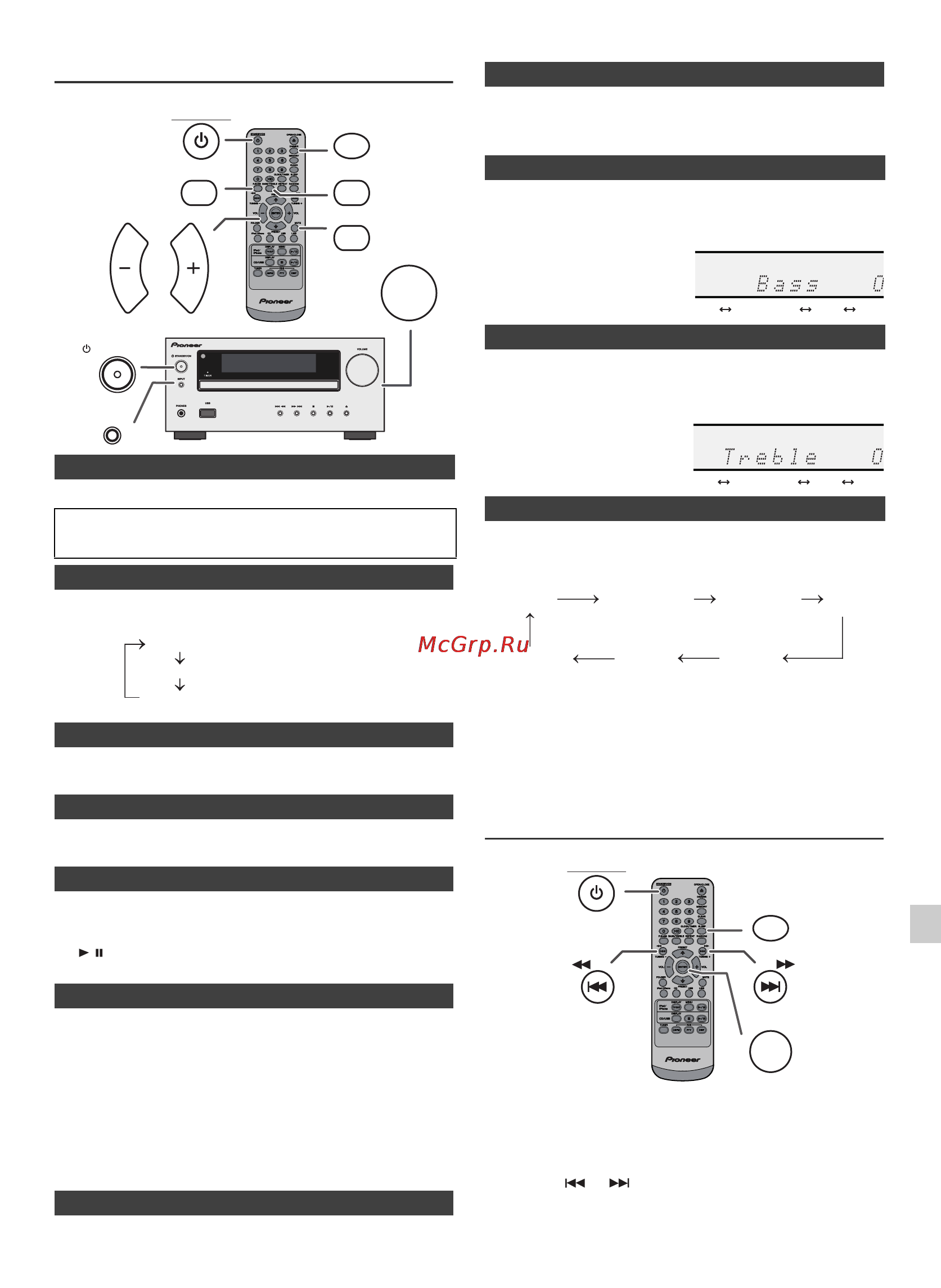 Pioneer X-HM10-K [9/184] 8 7 6 5 4 3 2 1