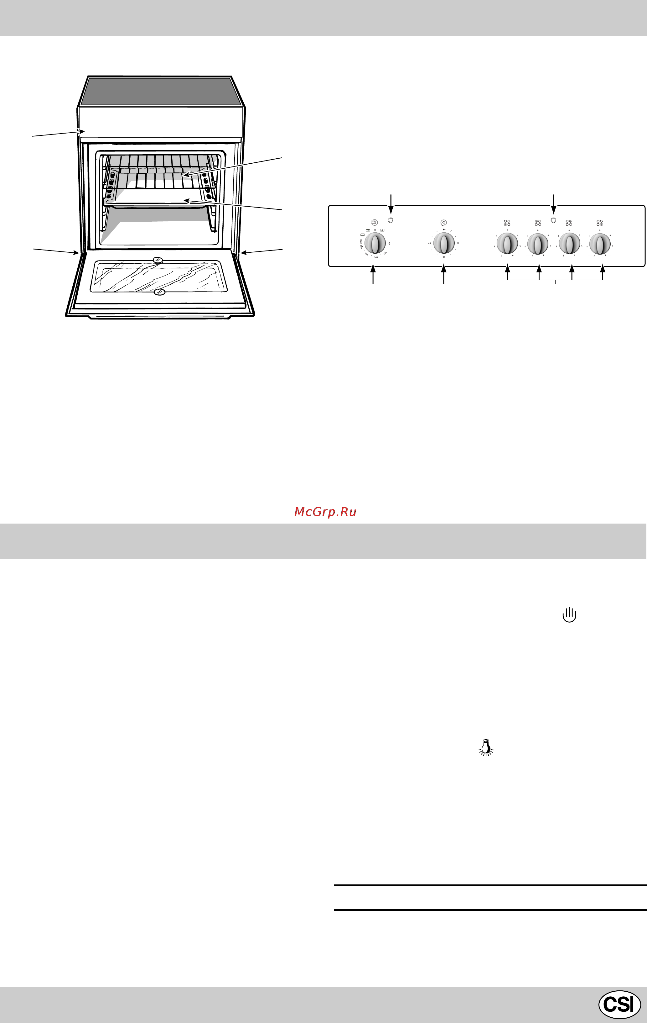 Indesit K6C7E.E/R [23/56] Инструкции по эксплуатации плиты