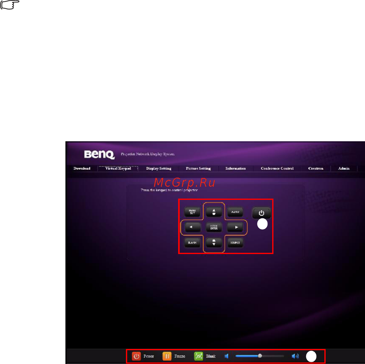 Benq MX661 Инструкция по эксплуатации онлайн [49/127] 56312