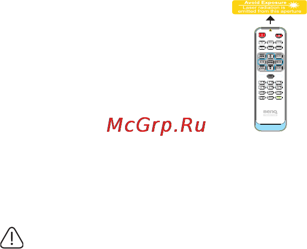 Benq MW767 [15/107] Работа с лазерной указкой