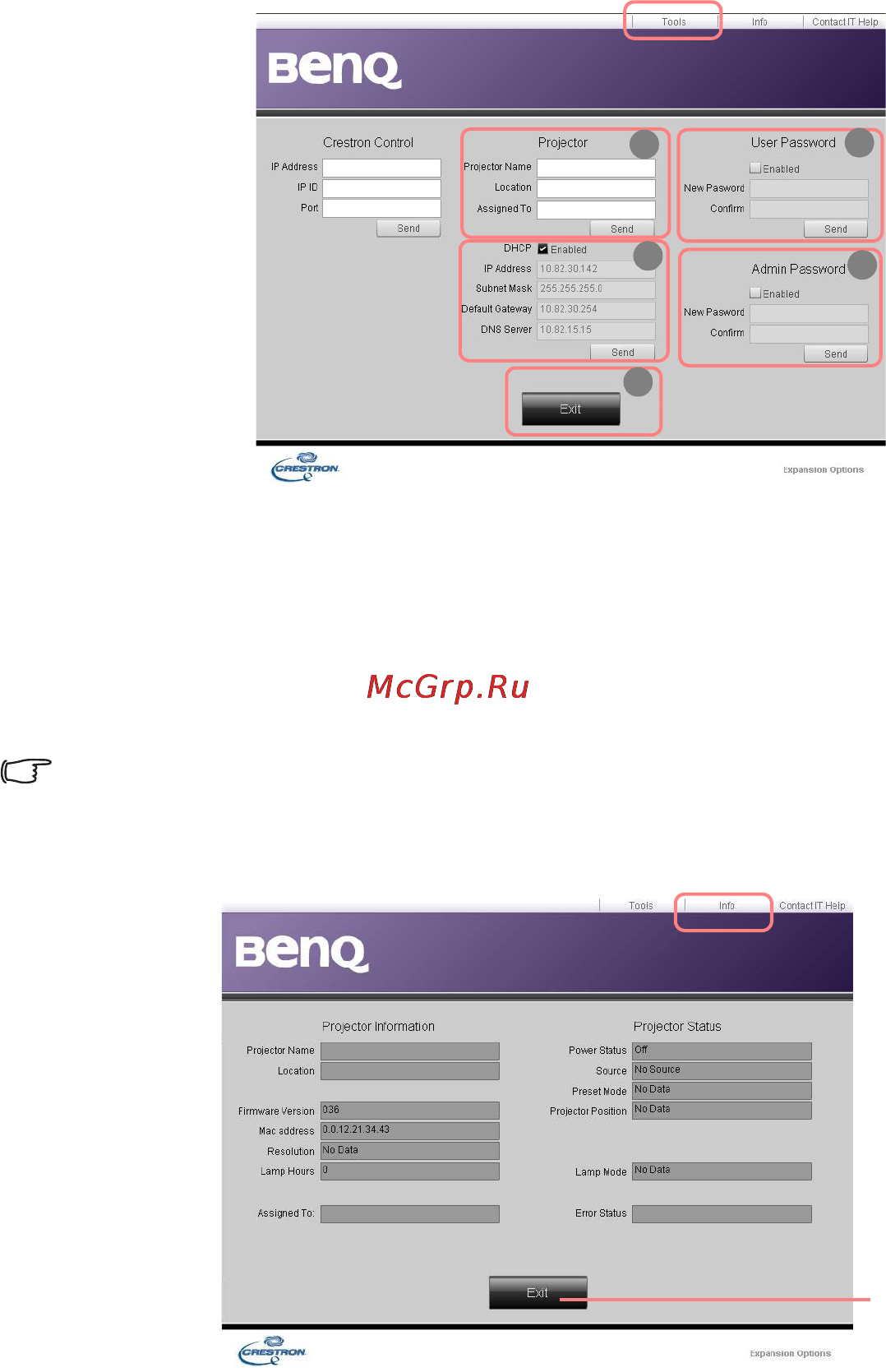 Benq MW851UST Инструкция по эксплуатации онлайн [39/68] 56367