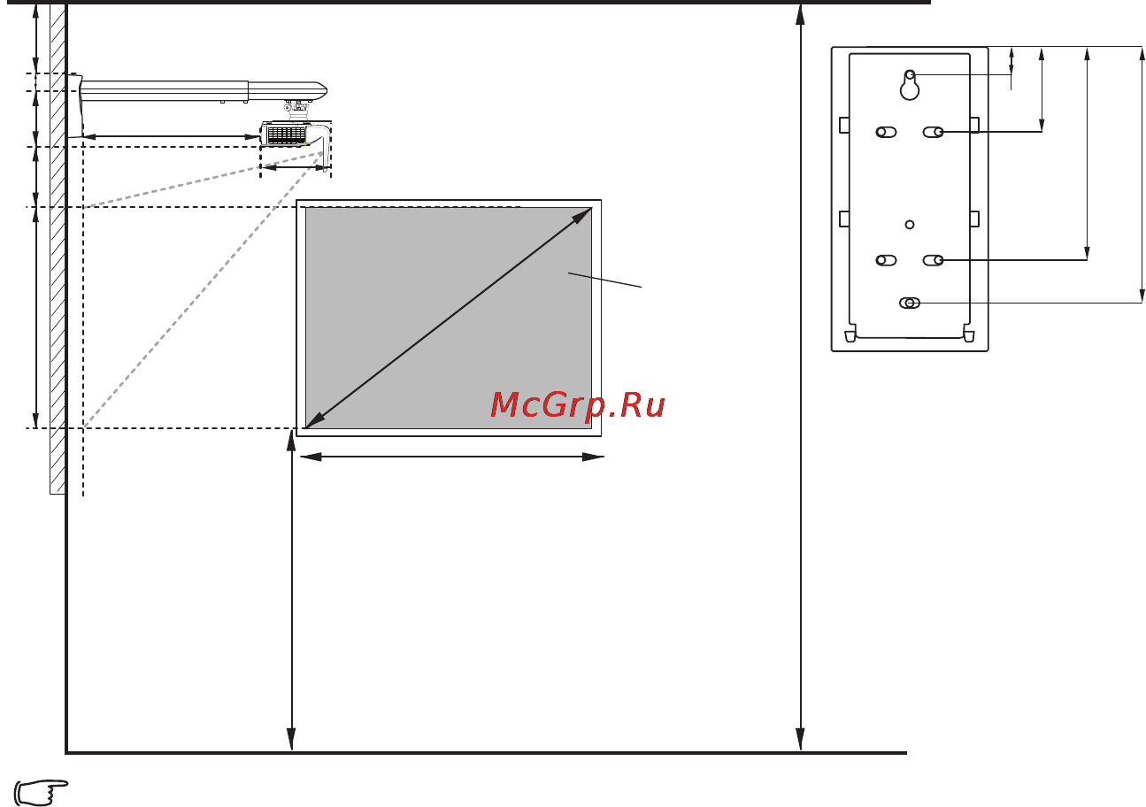 Benq MW851UST [63/68] F h b 60 221 c