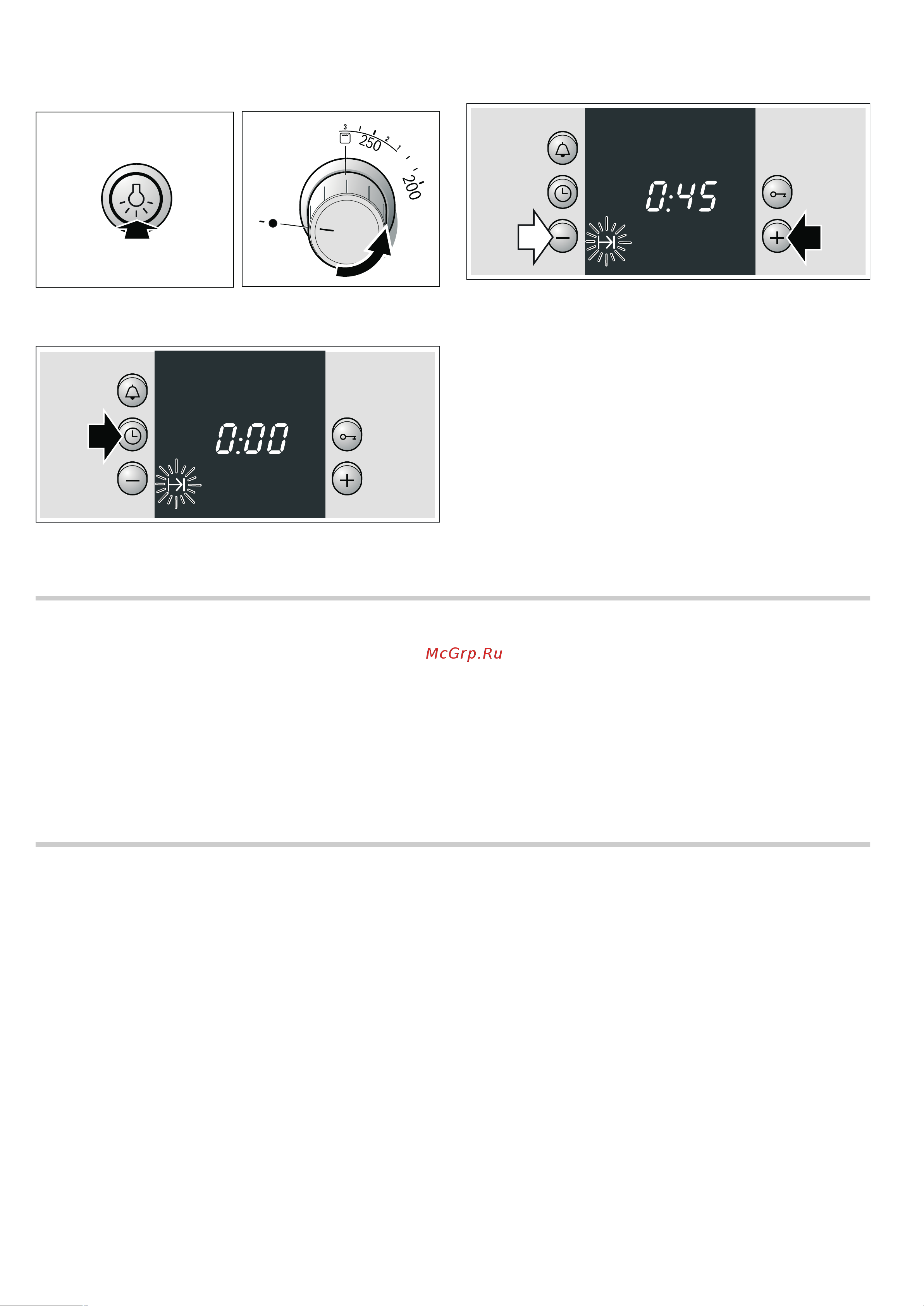 Bosch HGG34W355R [15/24] Установка времени суток