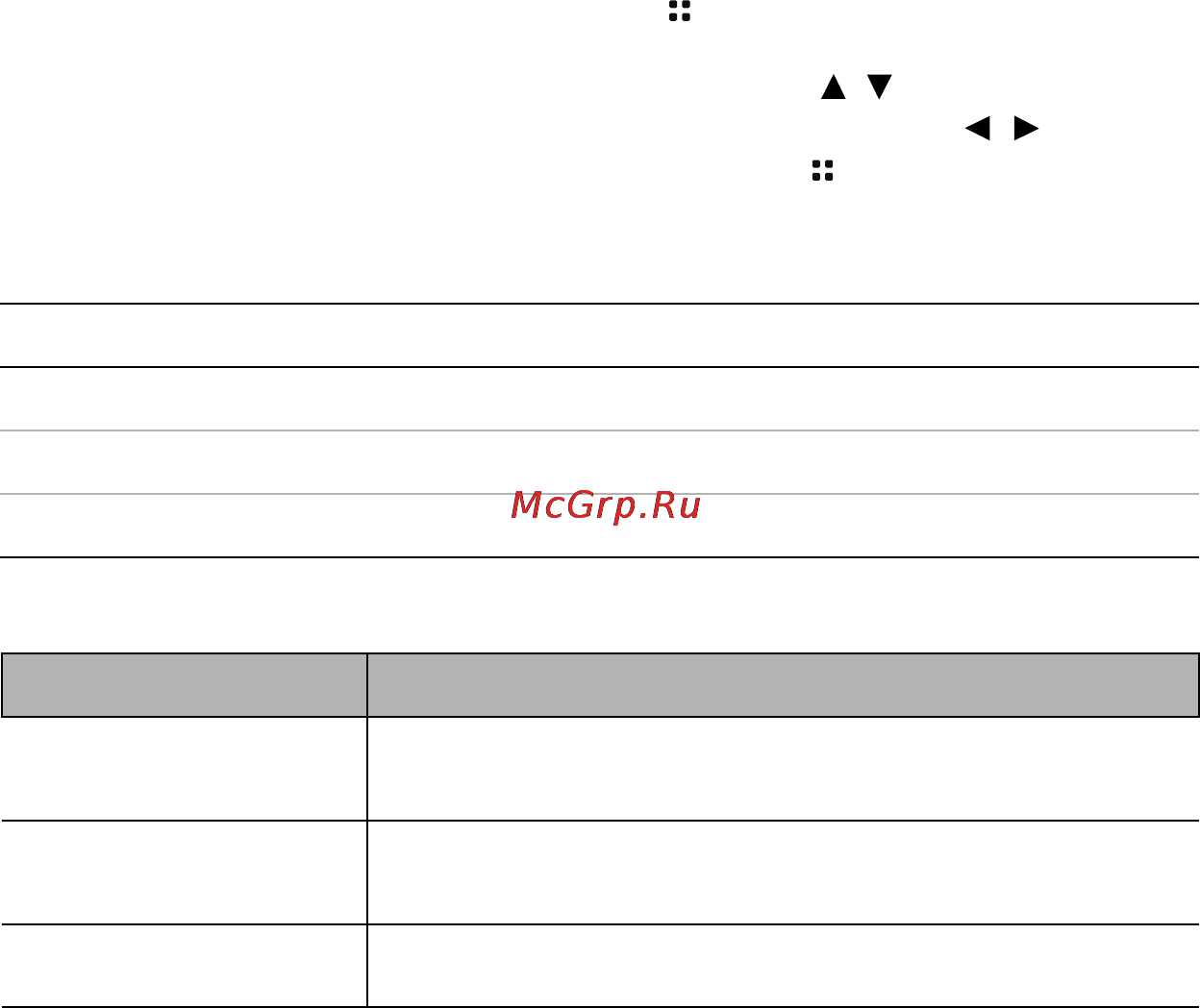 Benq GP20 [48/87] Описание каждого меню