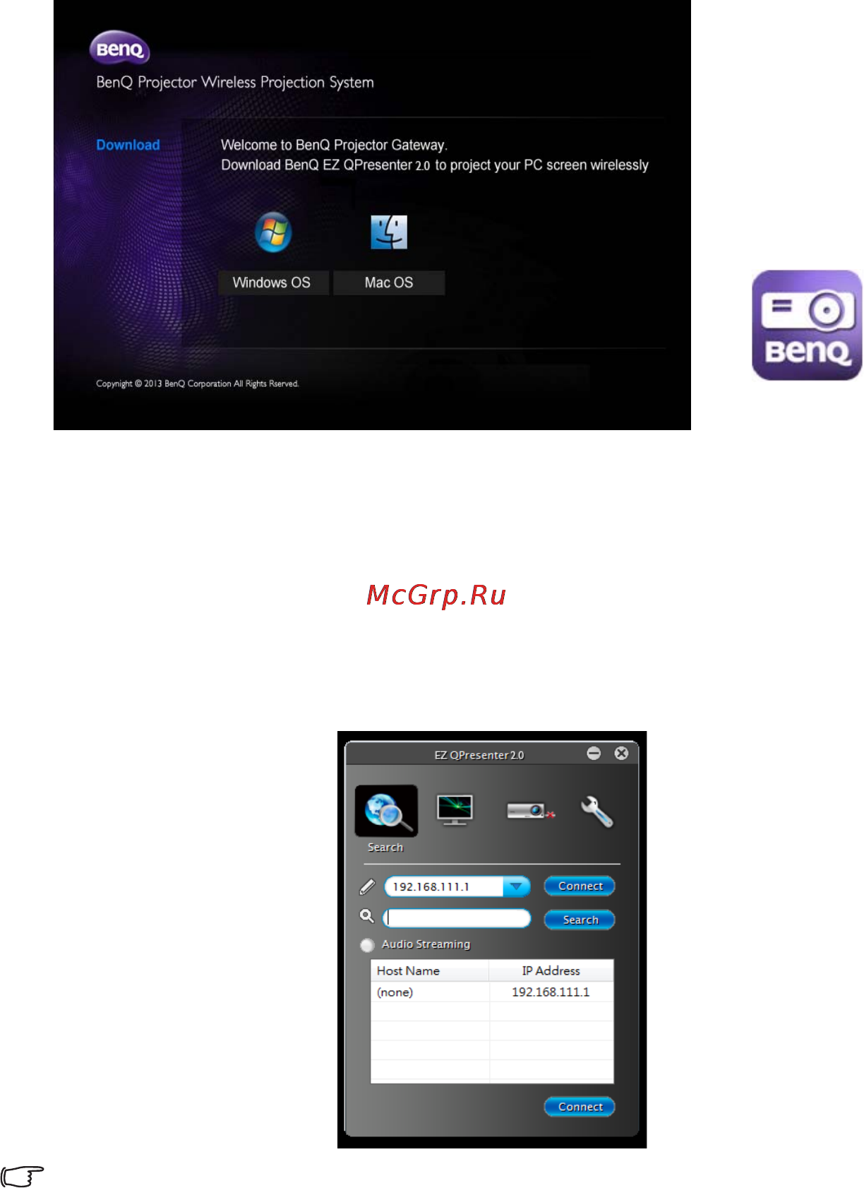 Benq GP20 Инструкция по эксплуатации онлайн [59/87] 56388