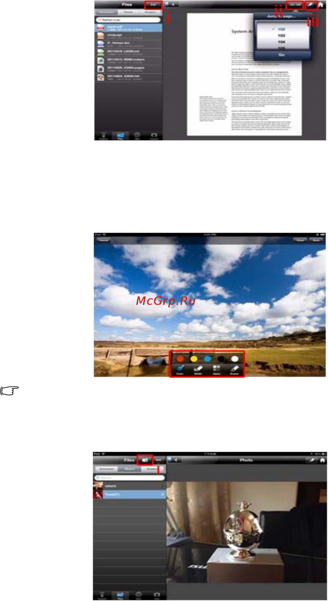Benq GP20 Инструкция по эксплуатации онлайн [65/87] 56388