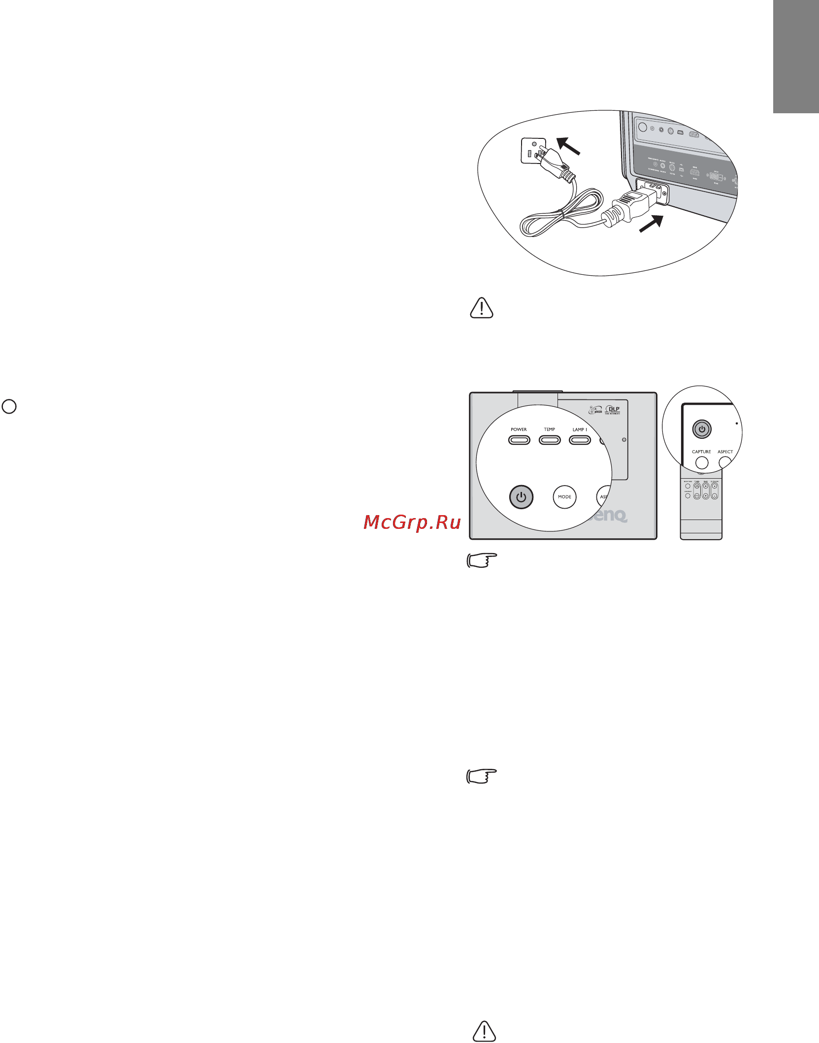 Benq SP920P [23/55] Русский