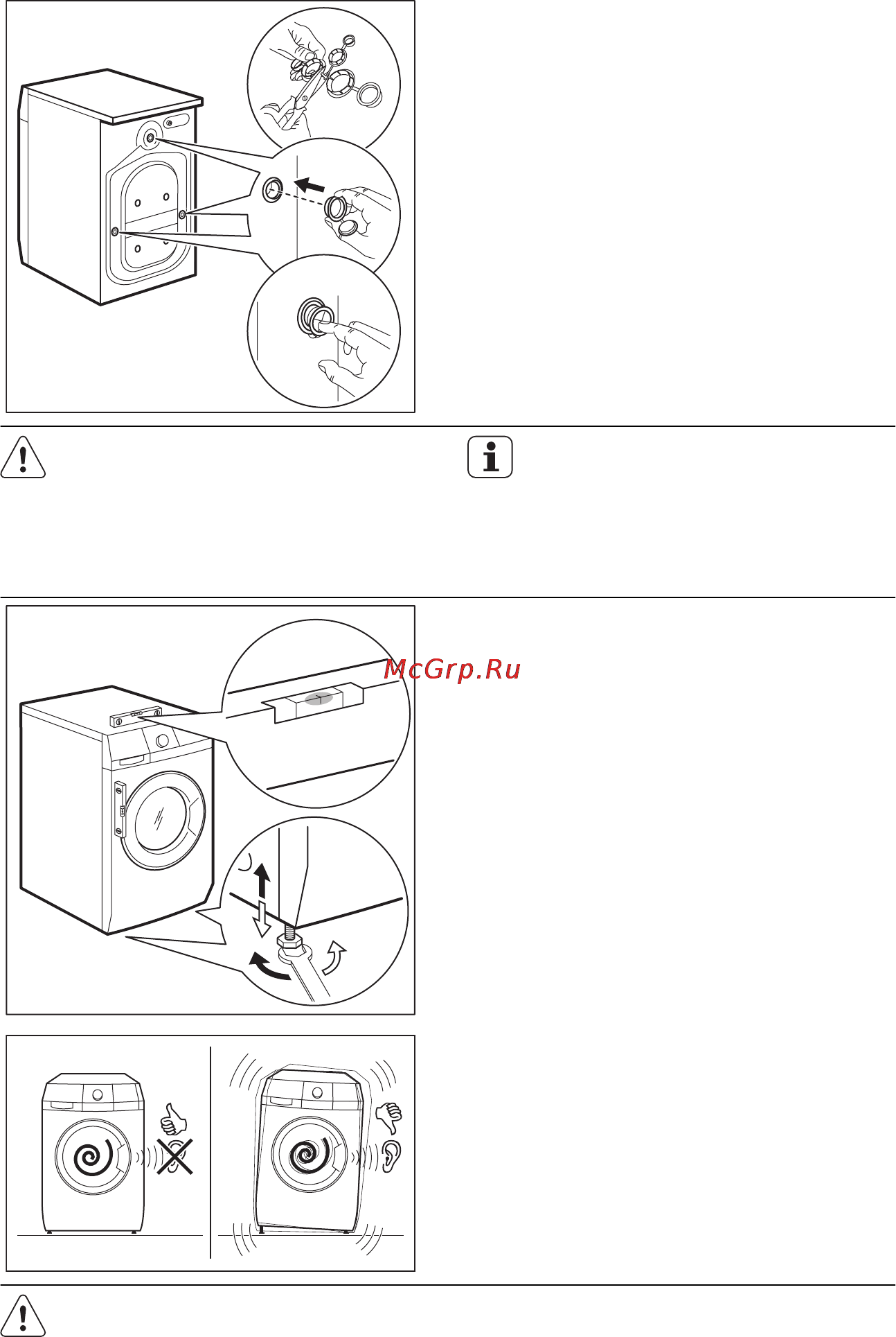AEG L98699FL [76/80] Postavitev in namestitev v vodoraven položaj