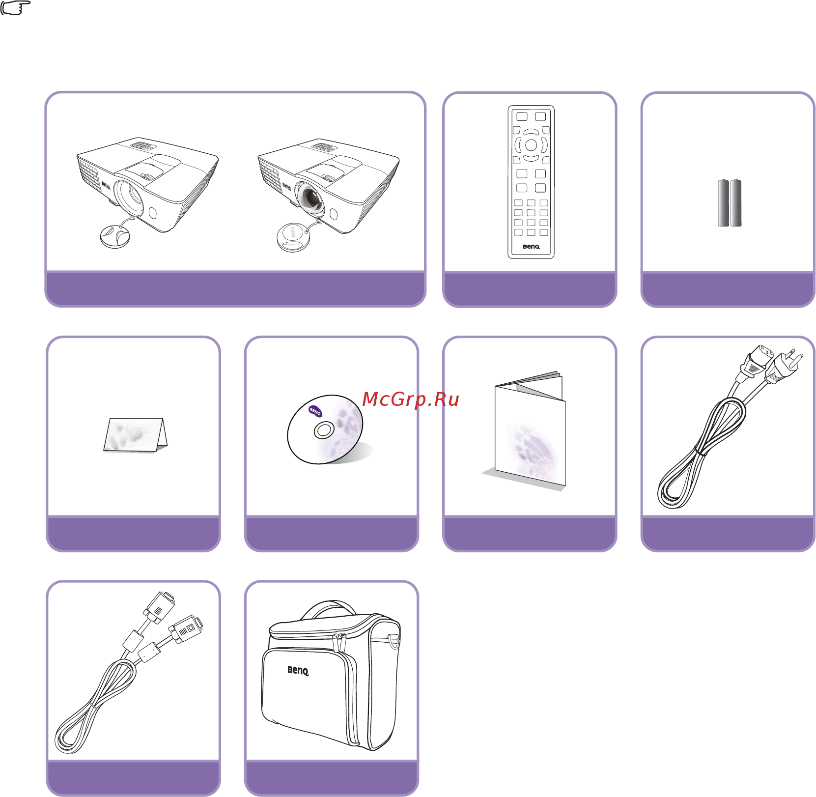 Benq W1070 [6/61] Общее описание