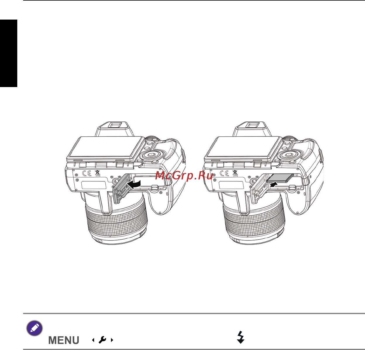 Benq GH800 [18/81] Установка карты памяти sd