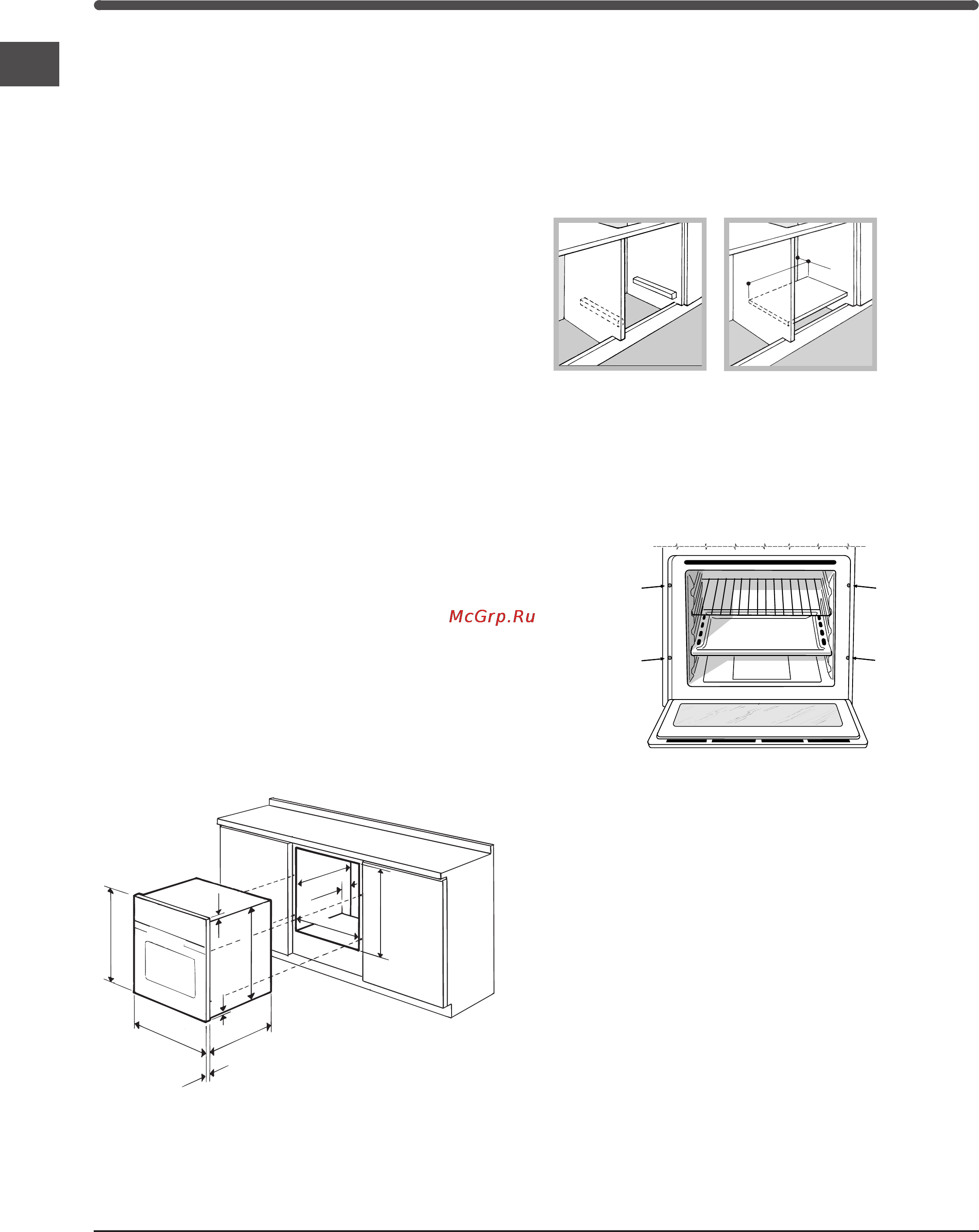 Indesit IF 737K.A_IX [2/40] Het installeren