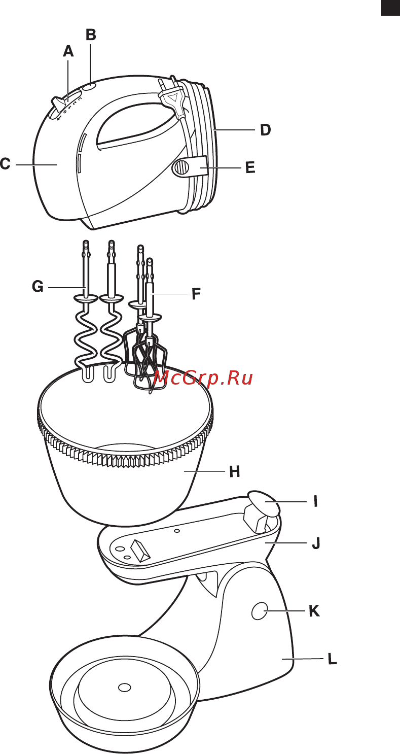 Philips VIVA COLLECTION HR1565/40 Инструкция по эксплуатации онлайн [3/12] 297636