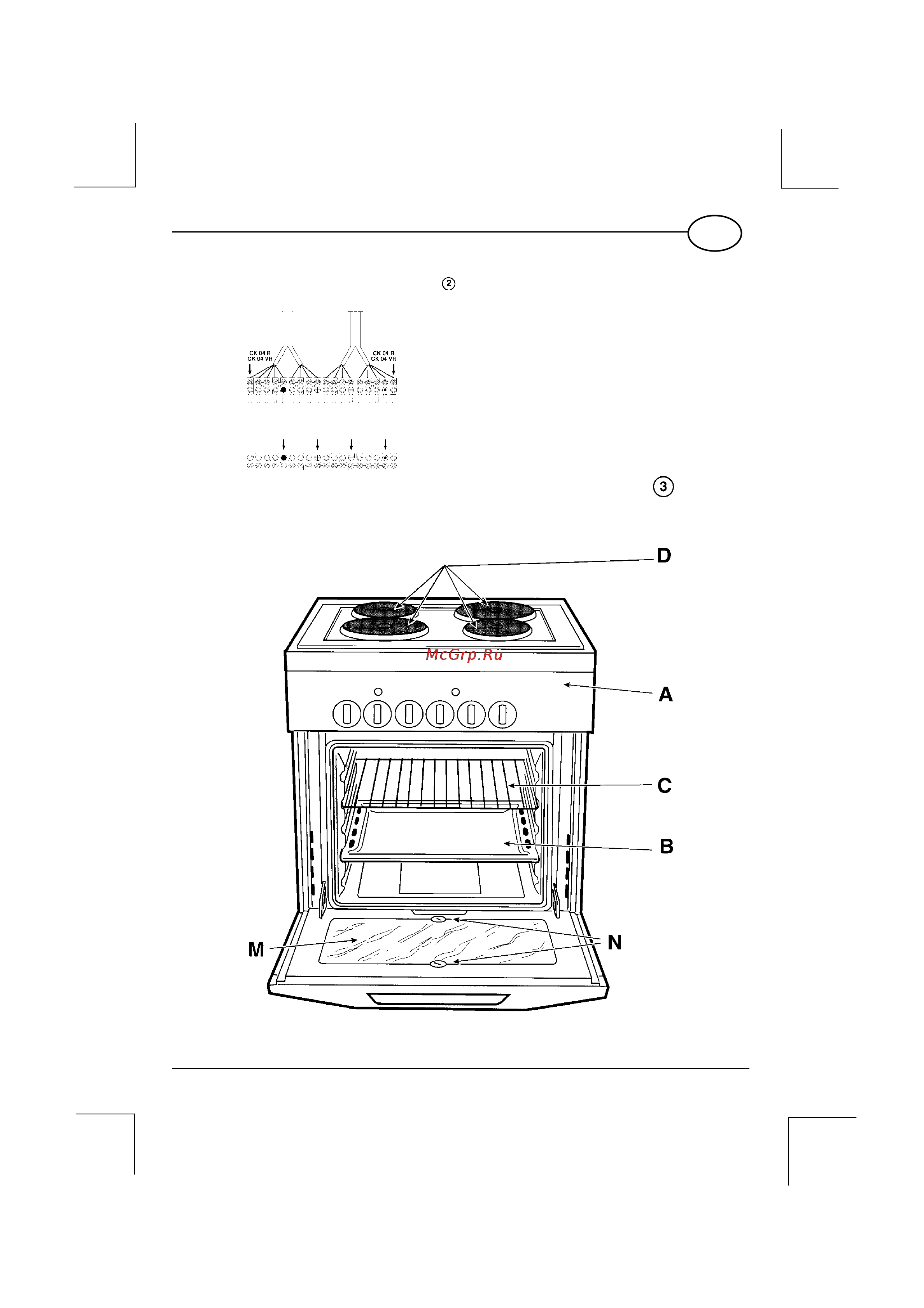 Indesit HGM 2 Инструкция по эксплуатации онлайн [20/23] 56614