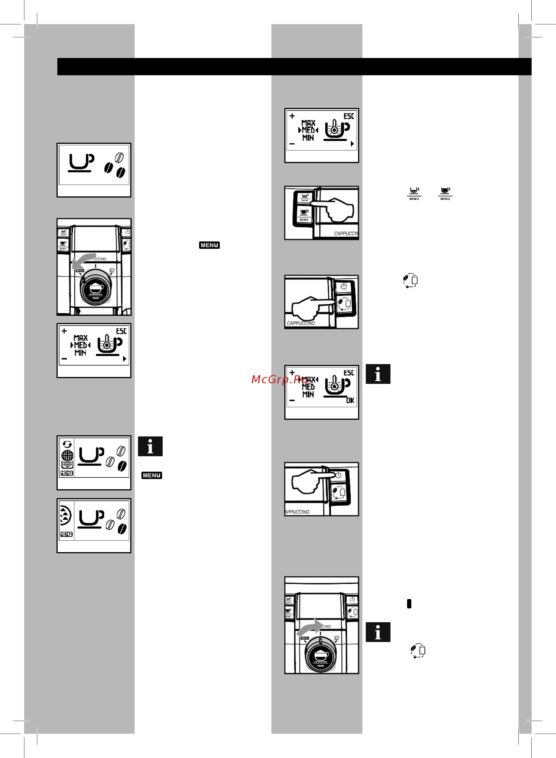 Philips Saeco HD8839/32 [22/31] Программирование