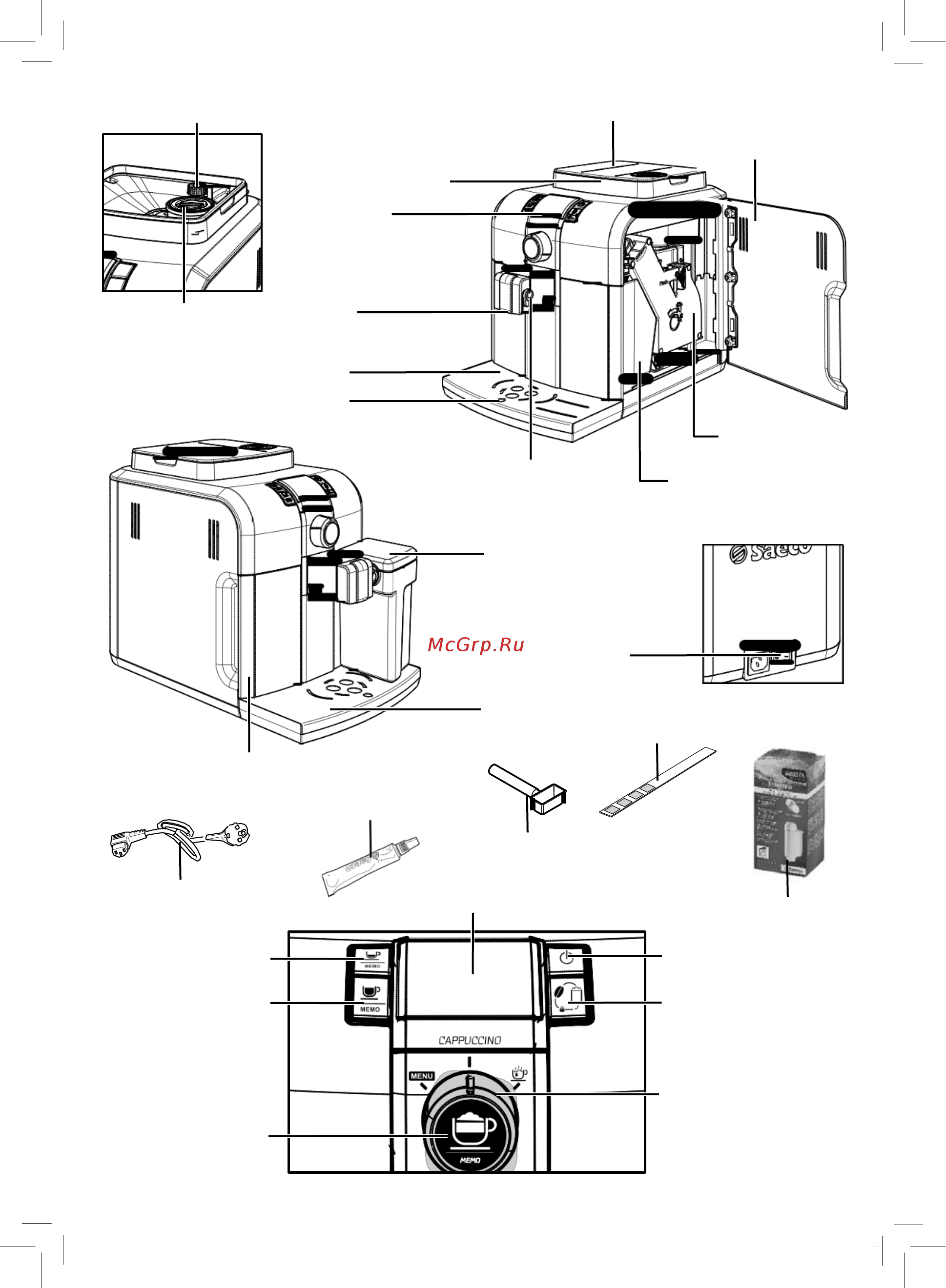Philips Saeco HD8839/32 Инструкция по эксплуатации онлайн [4/31] 56620