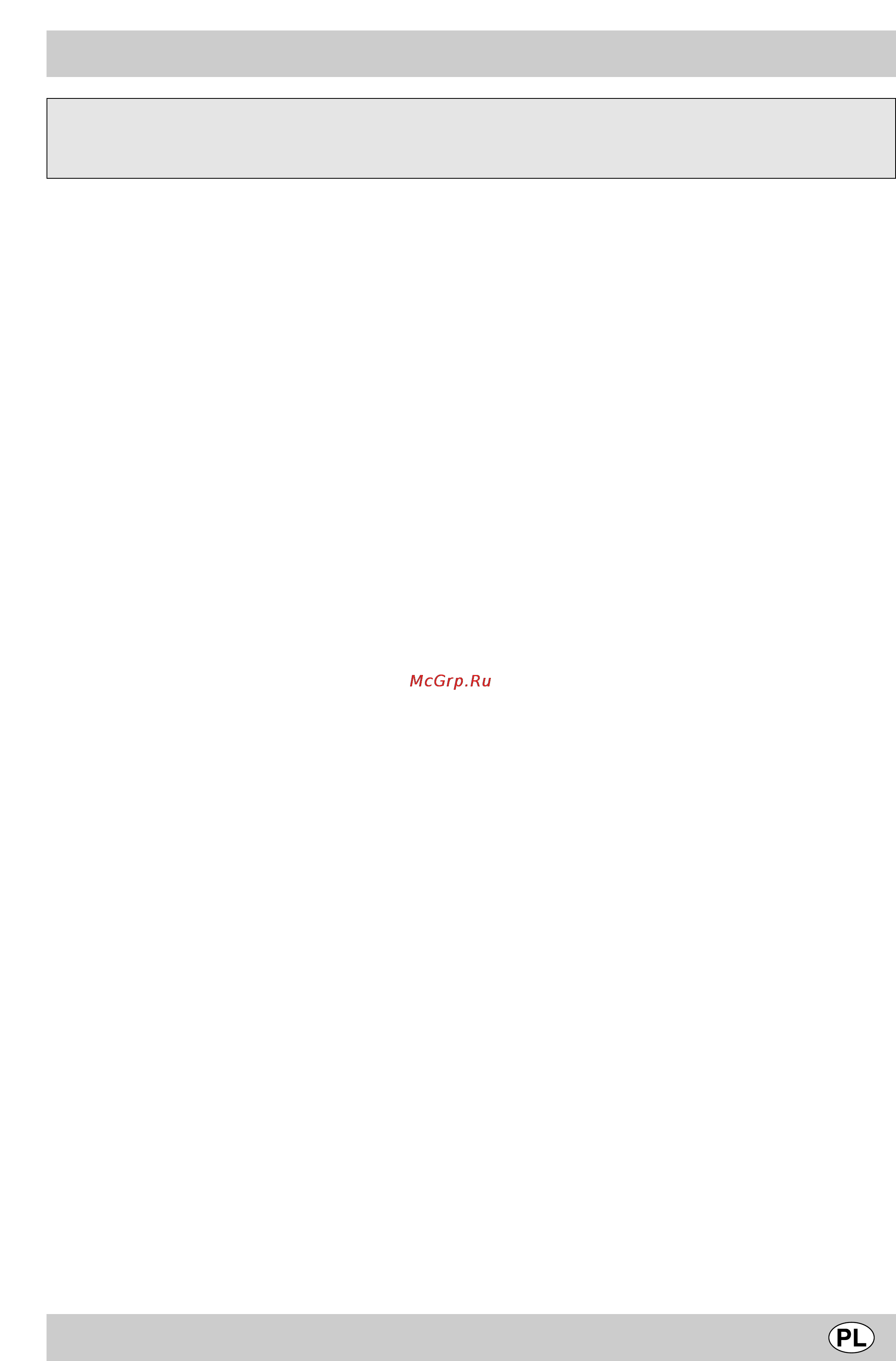 Indesit K3C51/U [3/80] Zalecenia eksploatacyjne