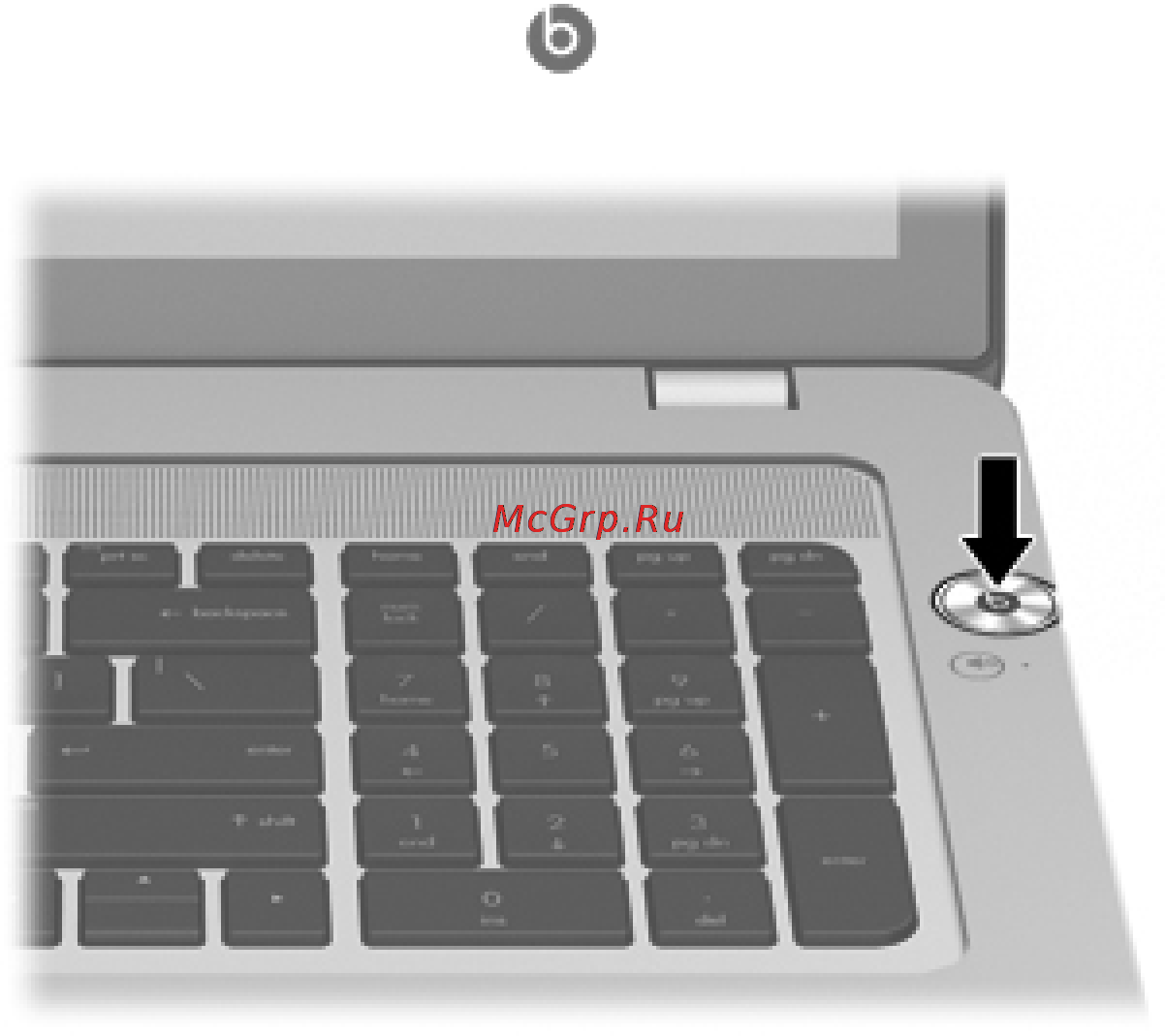 HP ENVY 17-3001er A2Q43EA [14/93] Функция beats audio