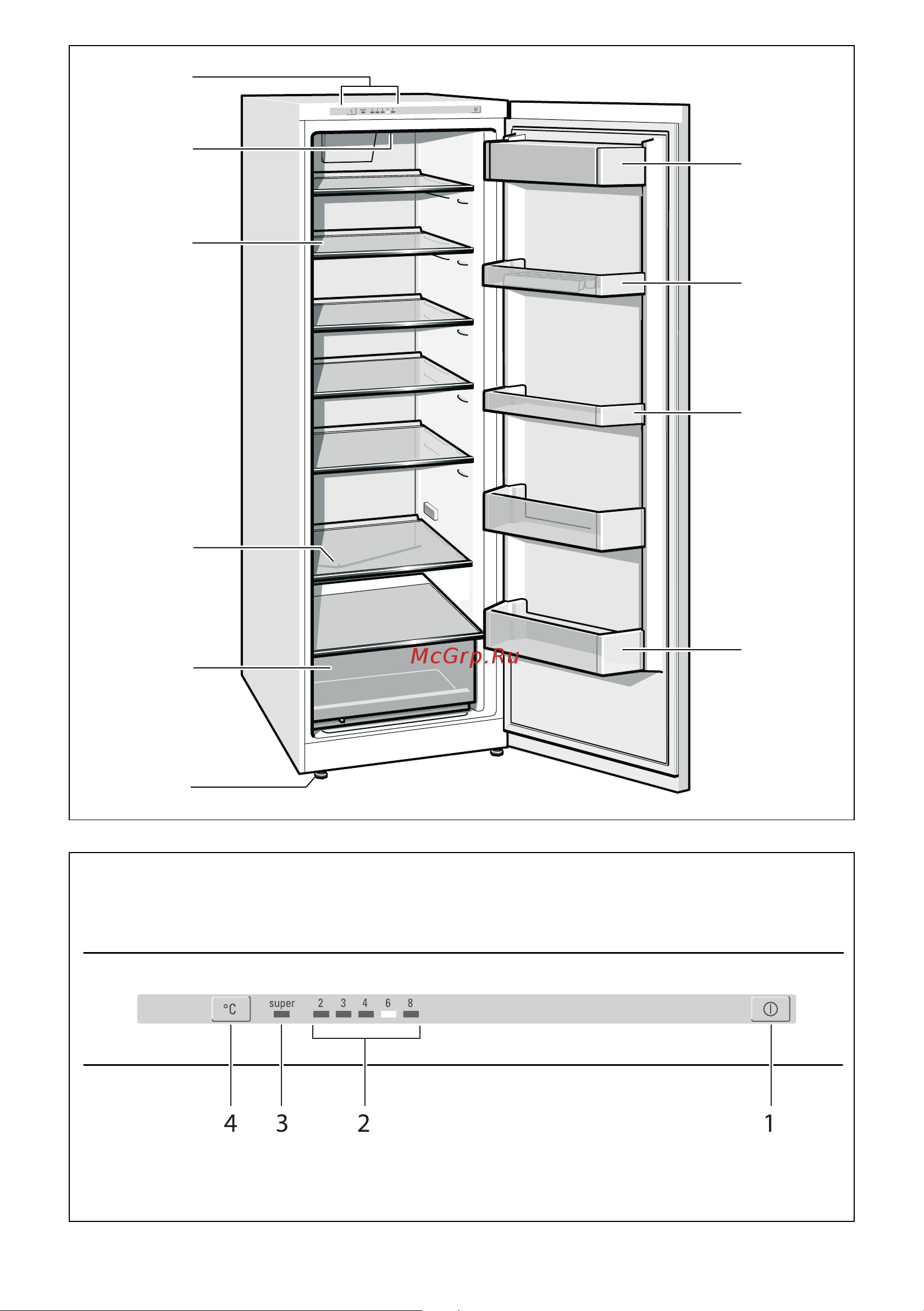 Bosch KSV36VL20R Инструкция по эксплуатации онлайн [18/21] 56852
