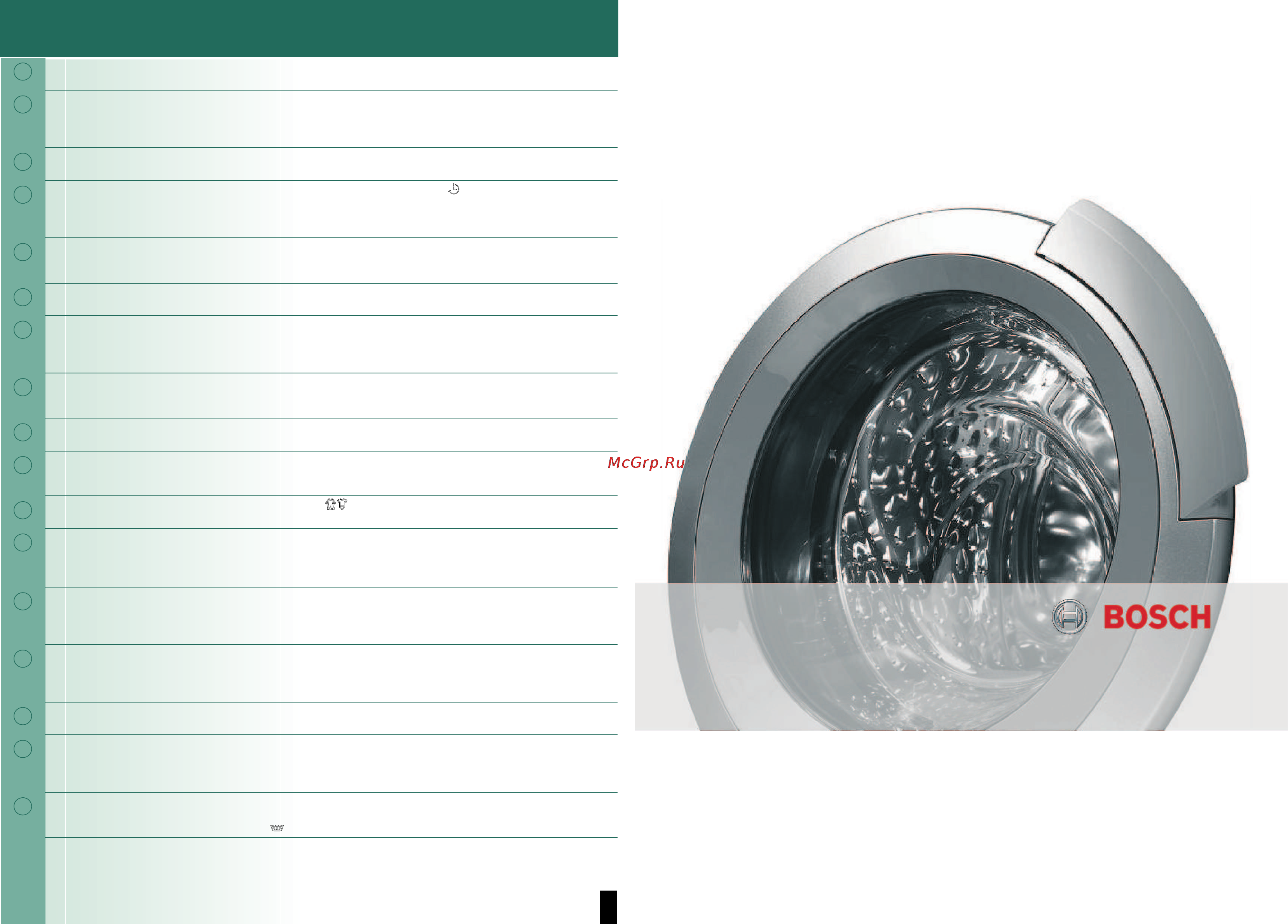 Bosch WAB24272CE [8/8] Что делать если
